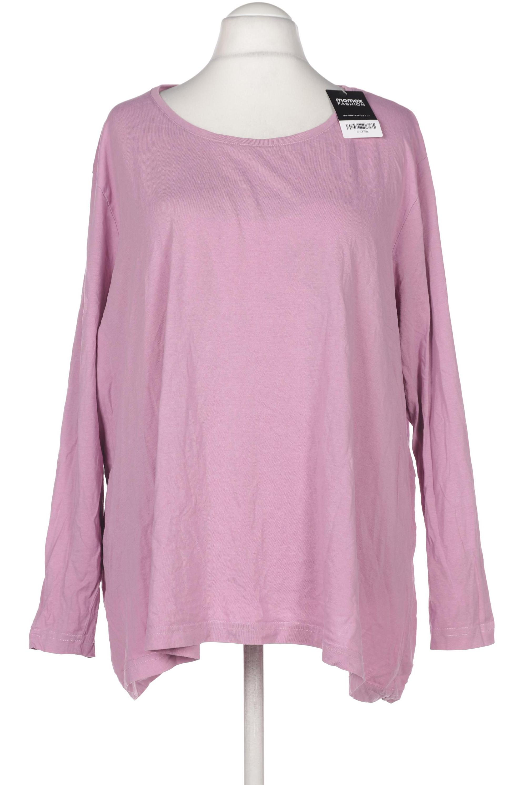 

Ulla Popken Damen Langarmshirt, pink, Gr. 58