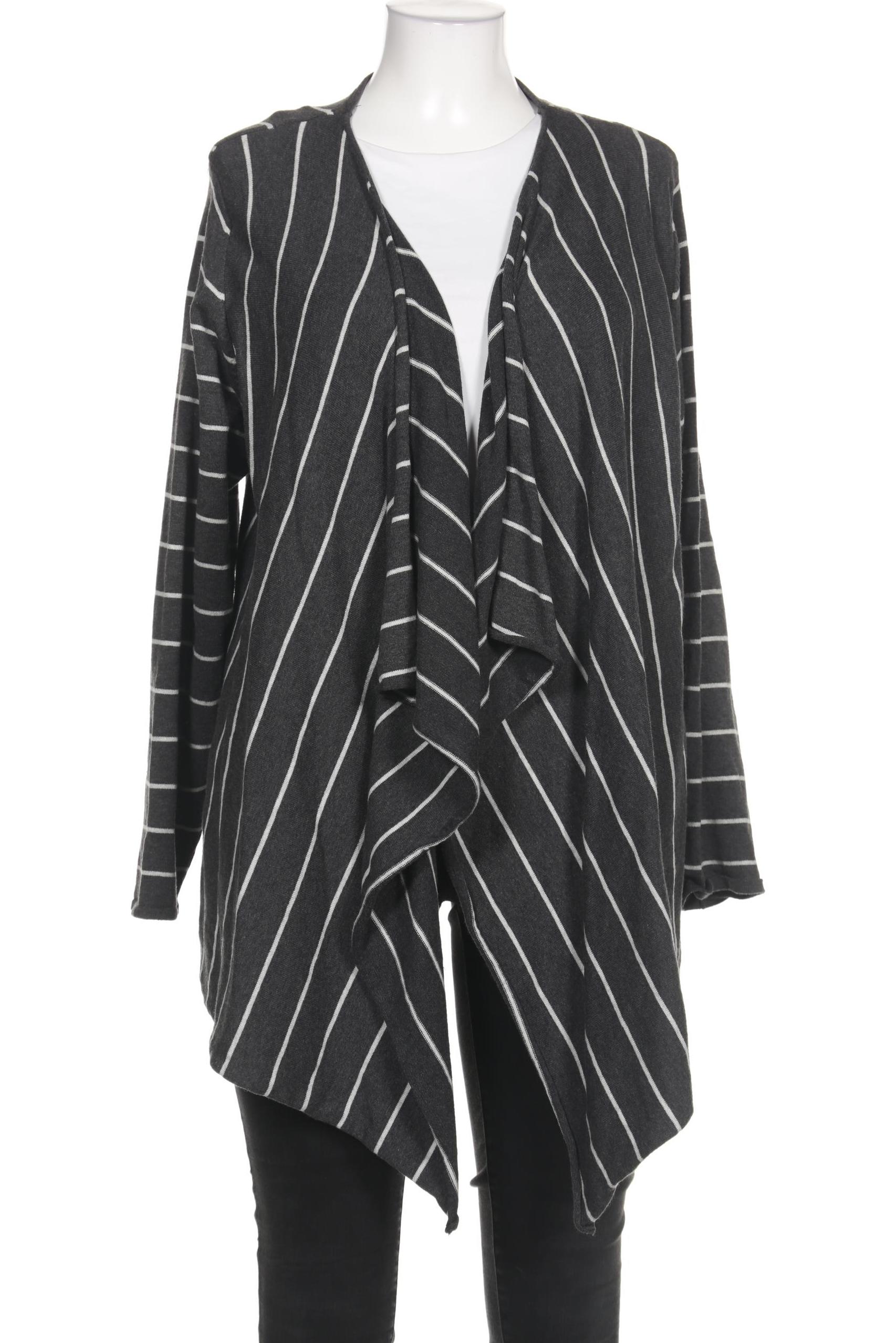 

Ulla Popken Damen Strickjacke, grau, Gr. 46