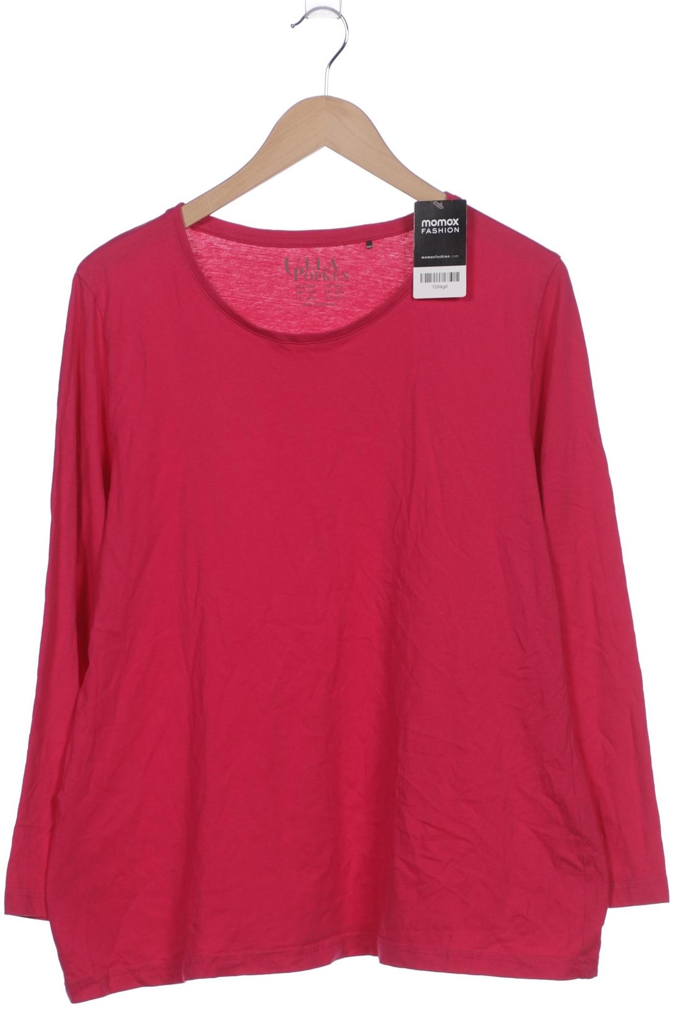 

Ulla Popken Damen Langarmshirt, pink, Gr. 46