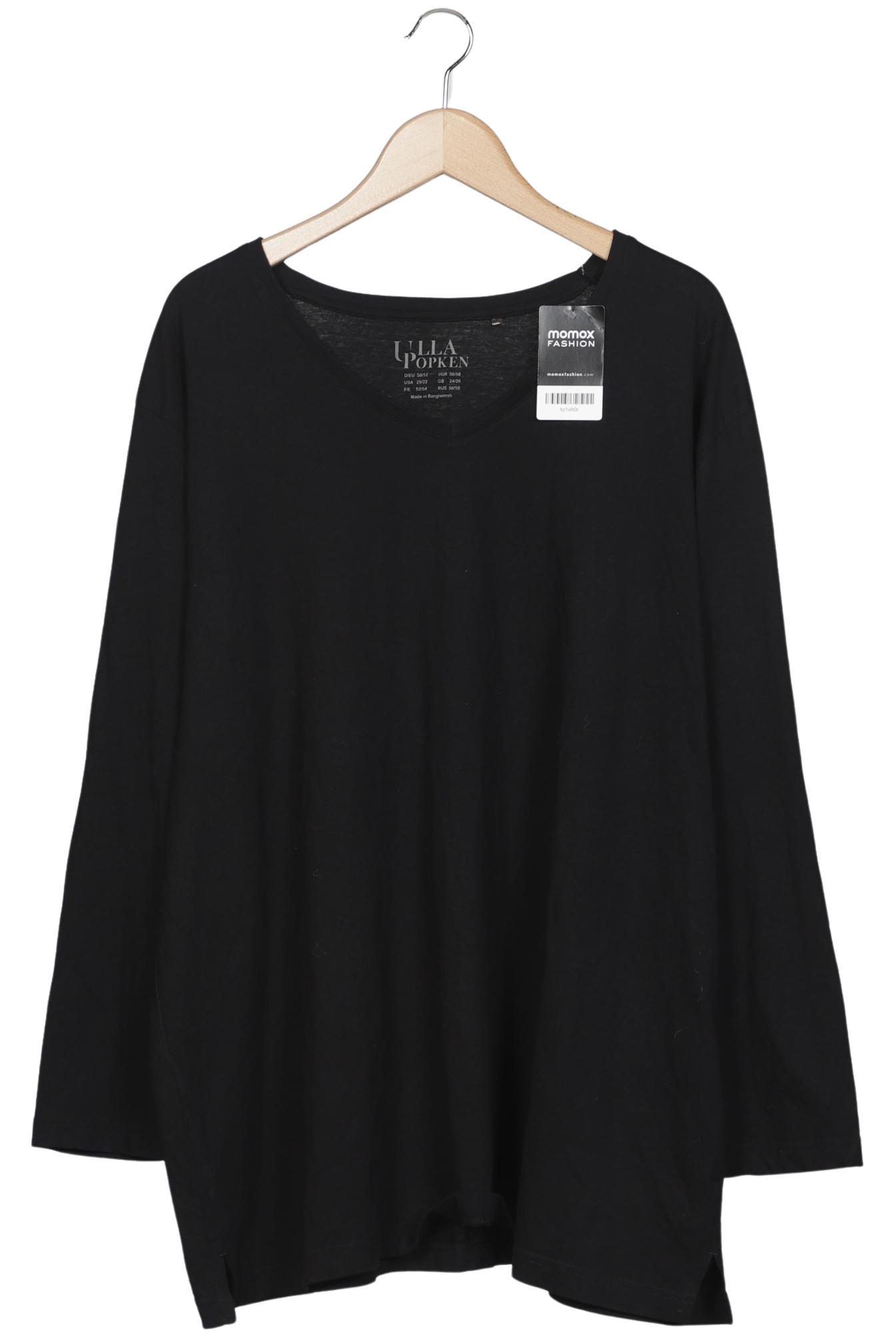 

Ulla Popken Damen Langarmshirt, schwarz, Gr. 50