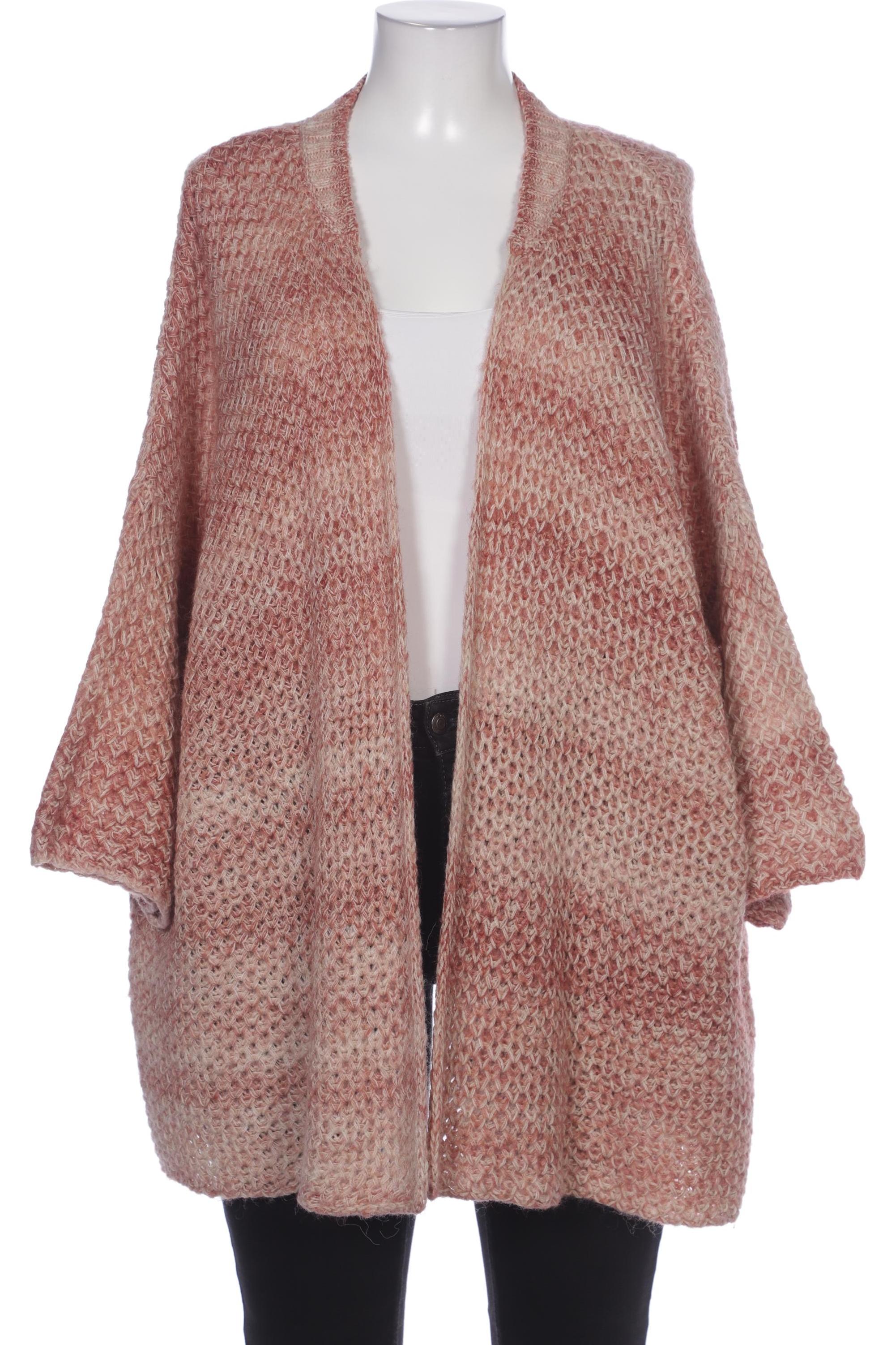 

Ulla Popken Damen Strickjacke, beige, Gr. 48