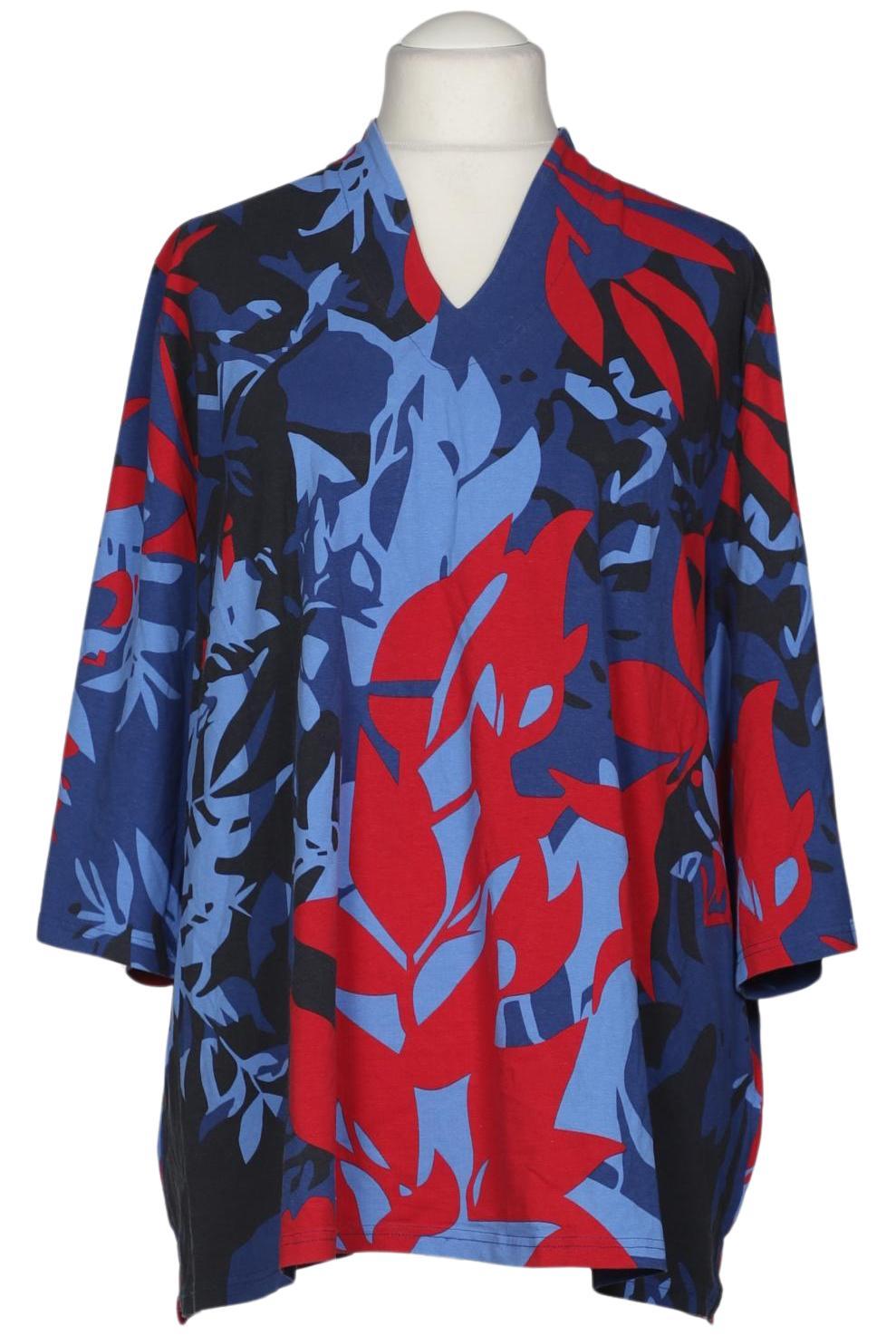 

Ulla Popken Damen Langarmshirt, mehrfarbig, Gr. 54