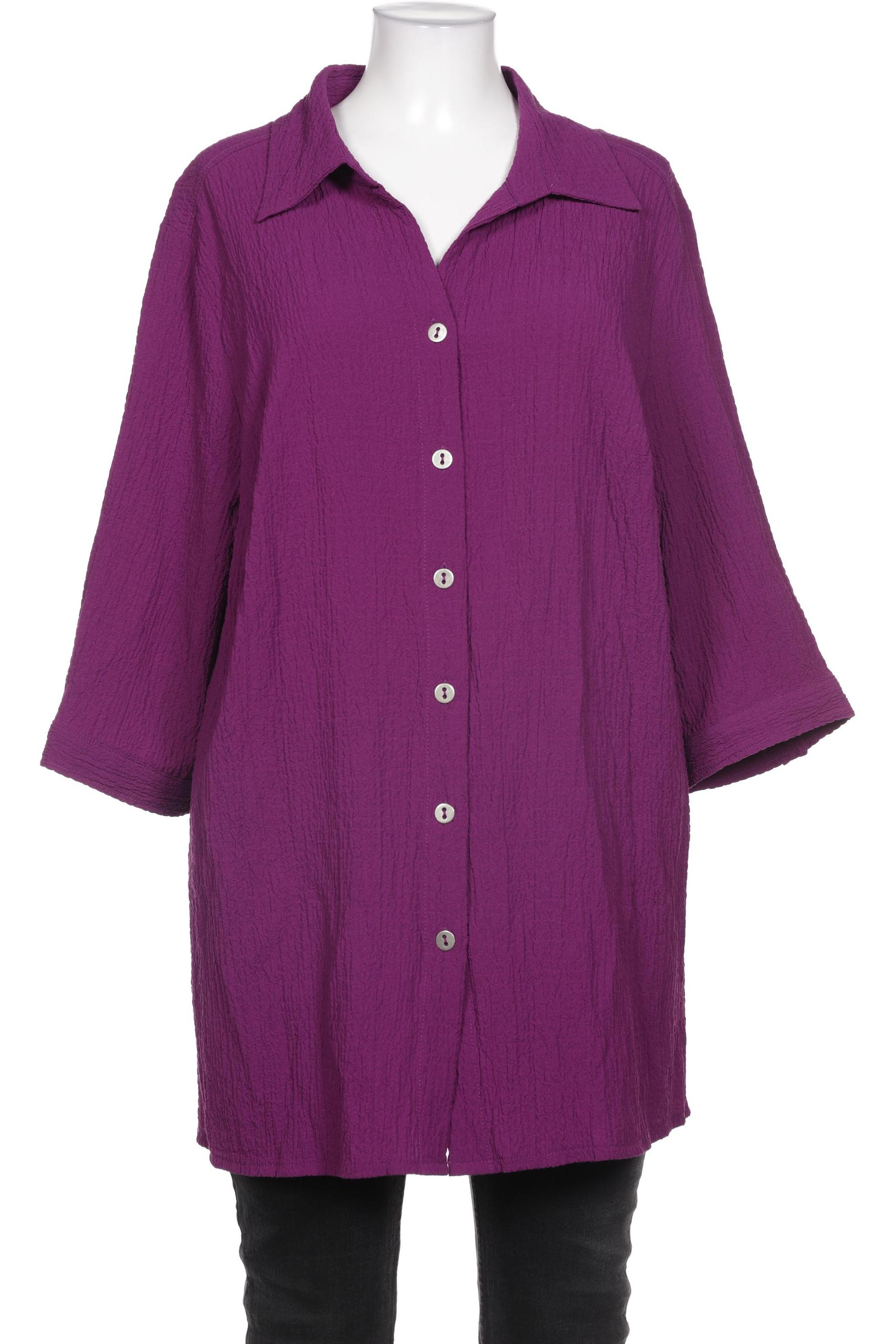 

Ulla Popken Damen Bluse, flieder, Gr. 50