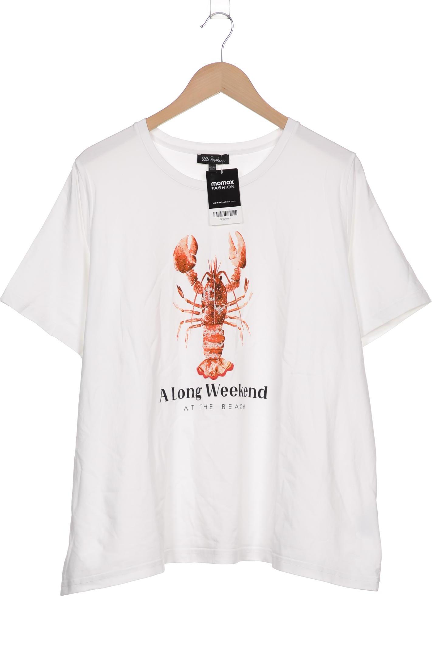 

Ulla Popken Damen T-Shirt, weiß, Gr. 50