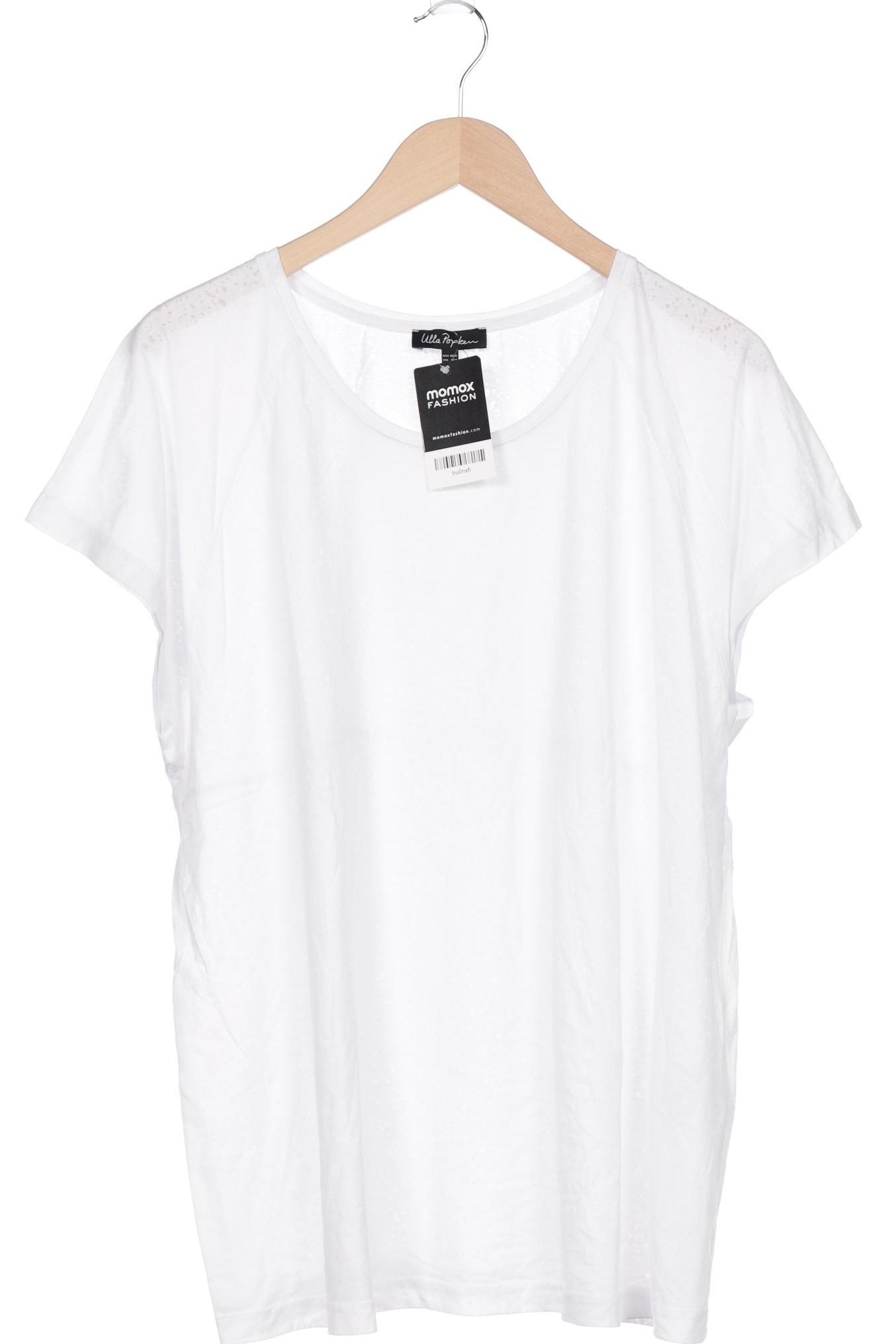 

Ulla Popken Damen T-Shirt, weiß, Gr. 46