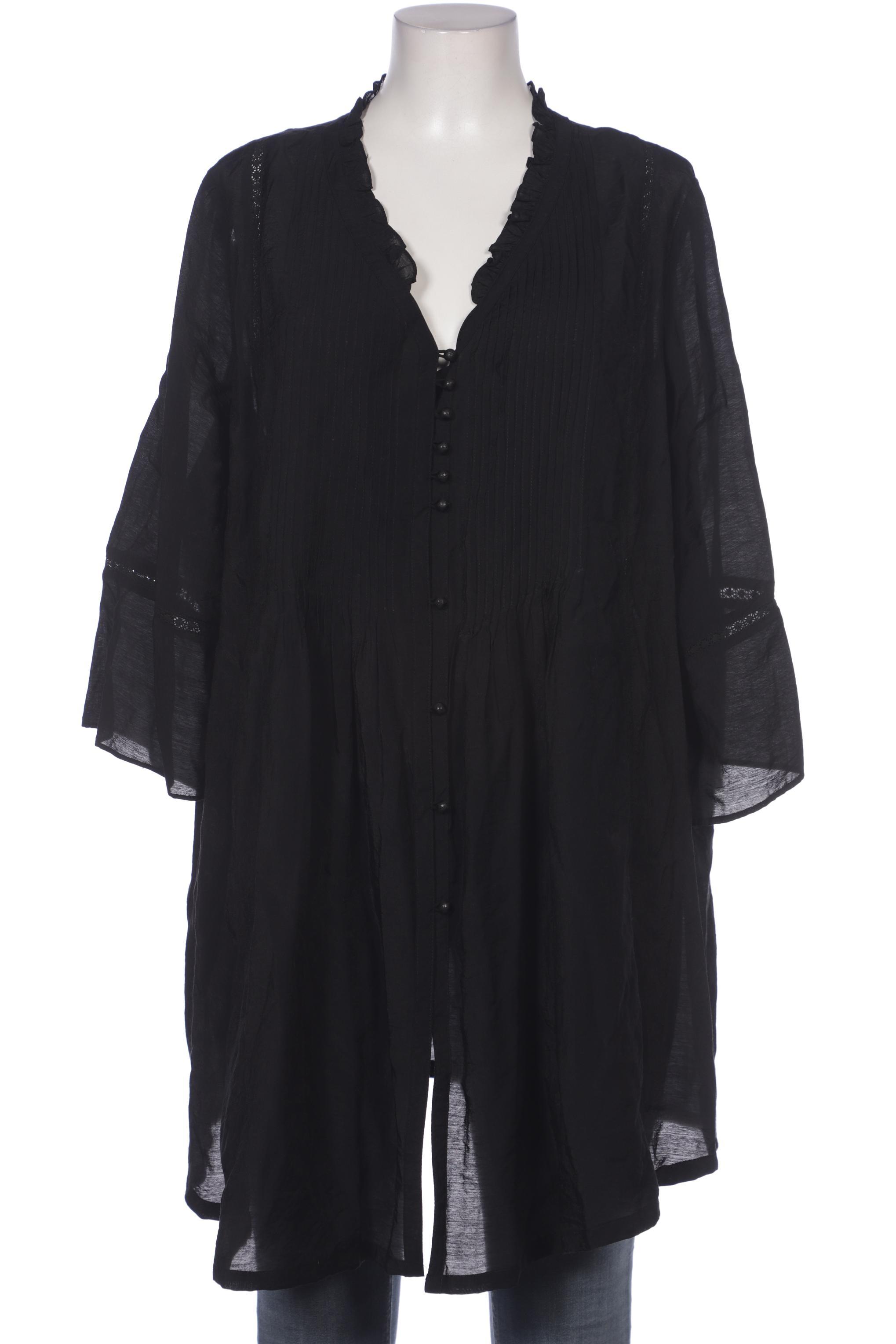 

Ulla Popken Damen Bluse, schwarz, Gr. 48