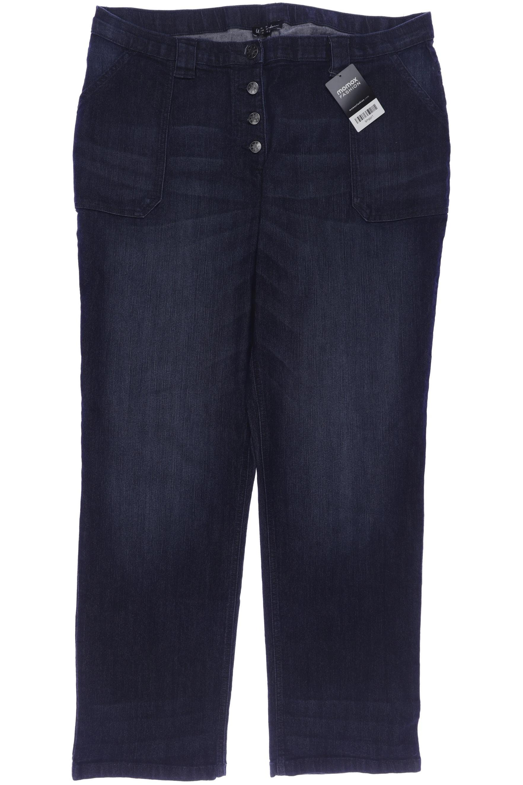 

Ulla Popken Damen Jeans, marineblau, Gr. 48