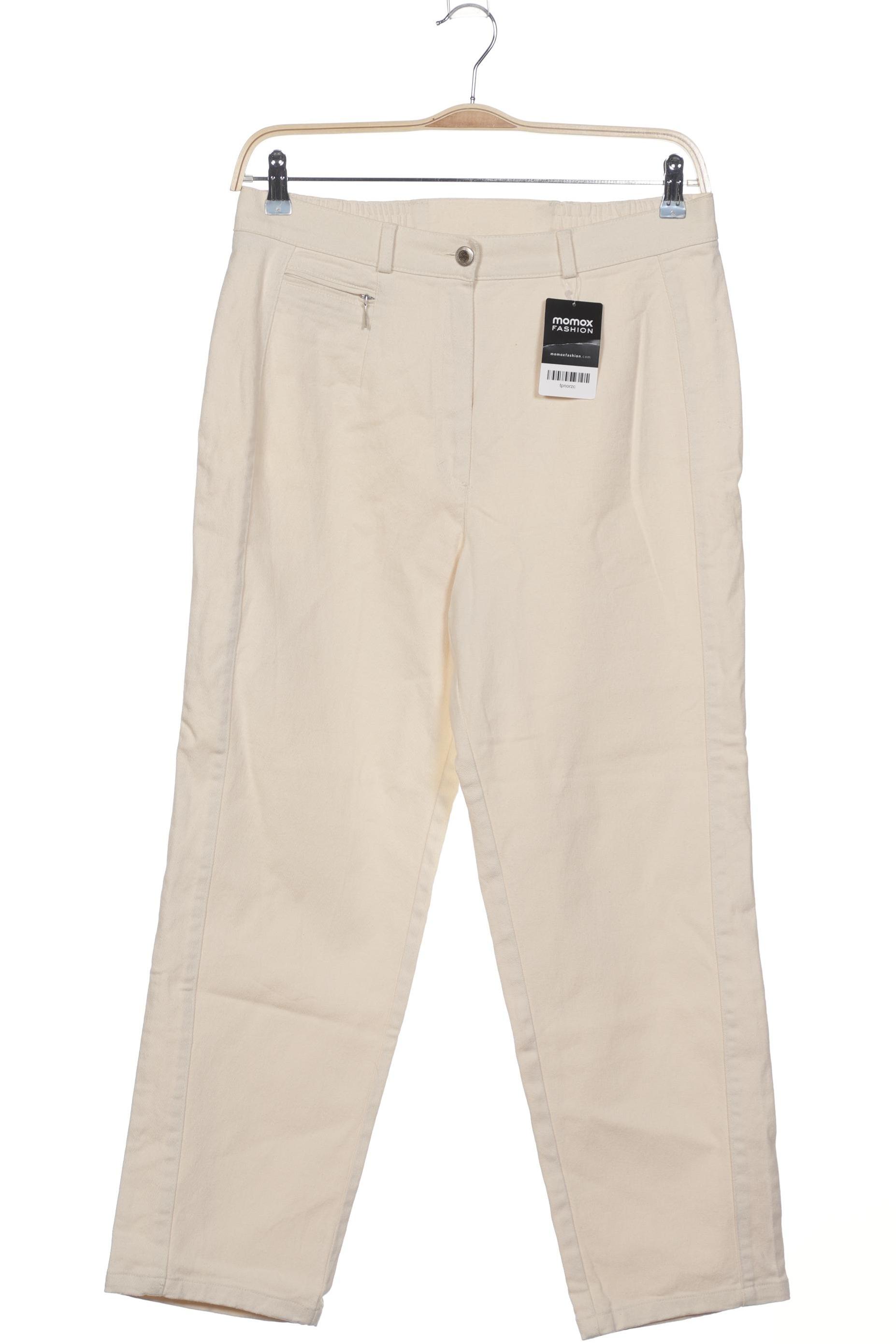

Ulla Popken Damen Jeans, cremeweiß, Gr. 46