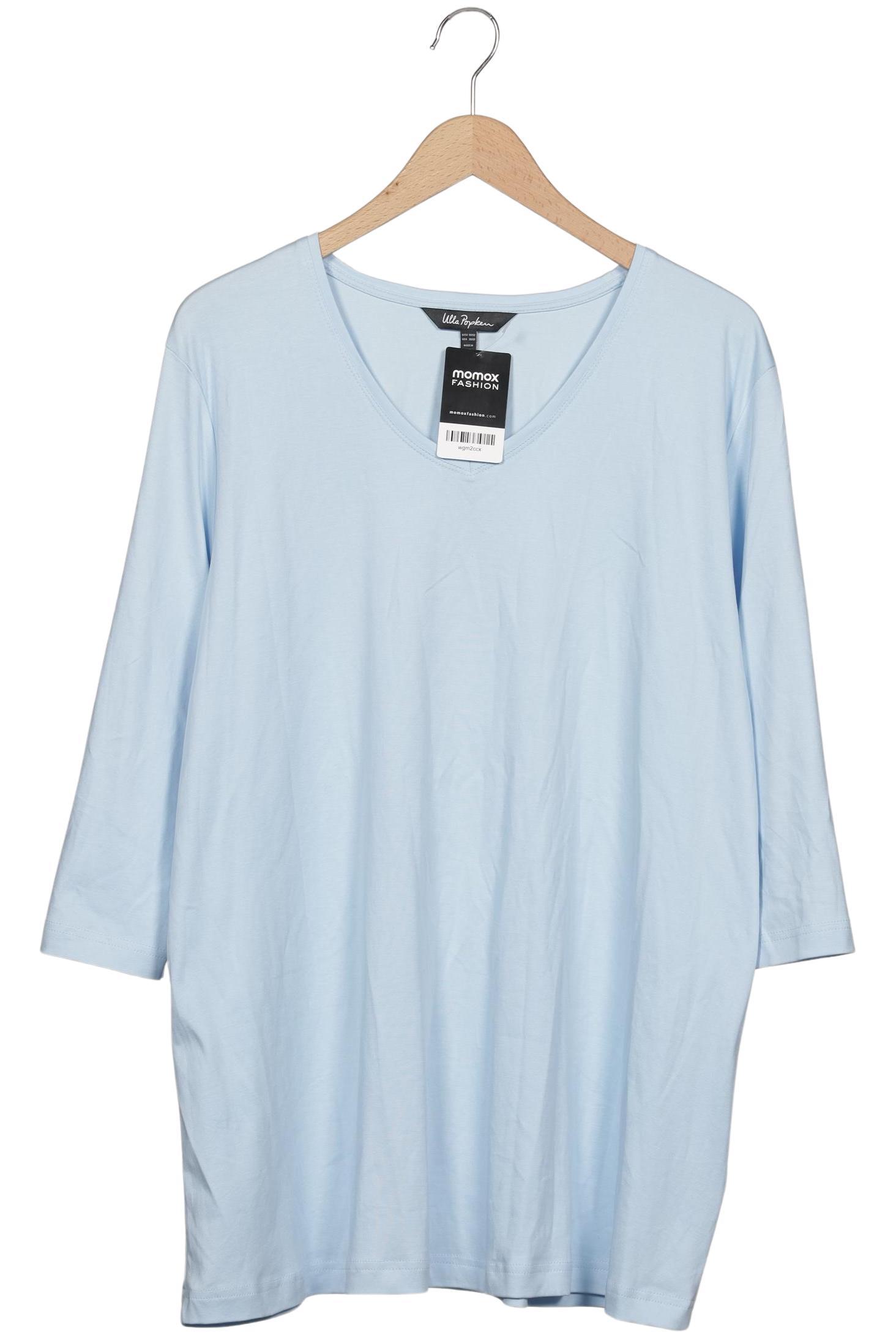 

Ulla Popken Damen Langarmshirt, hellblau, Gr. 50
