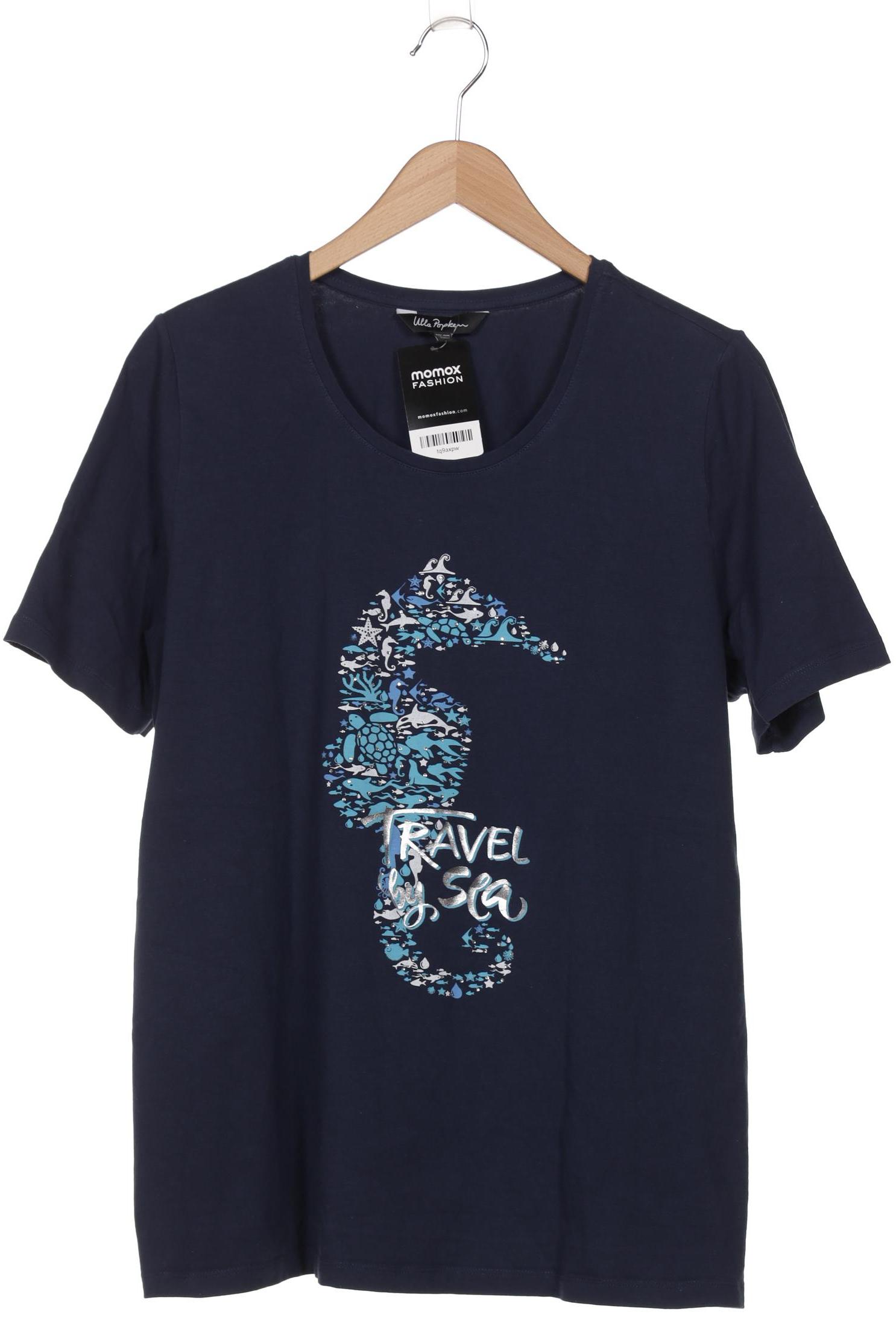 

Ulla Popken Damen T-Shirt, marineblau, Gr. 46
