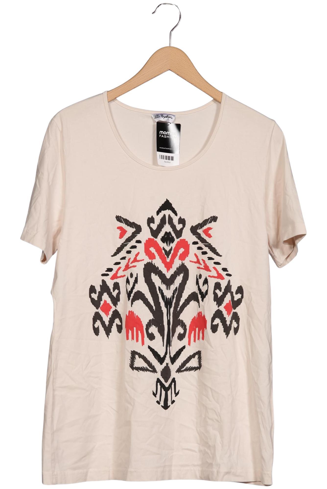 

Ulla Popken Damen T-Shirt, cremeweiß, Gr. 42