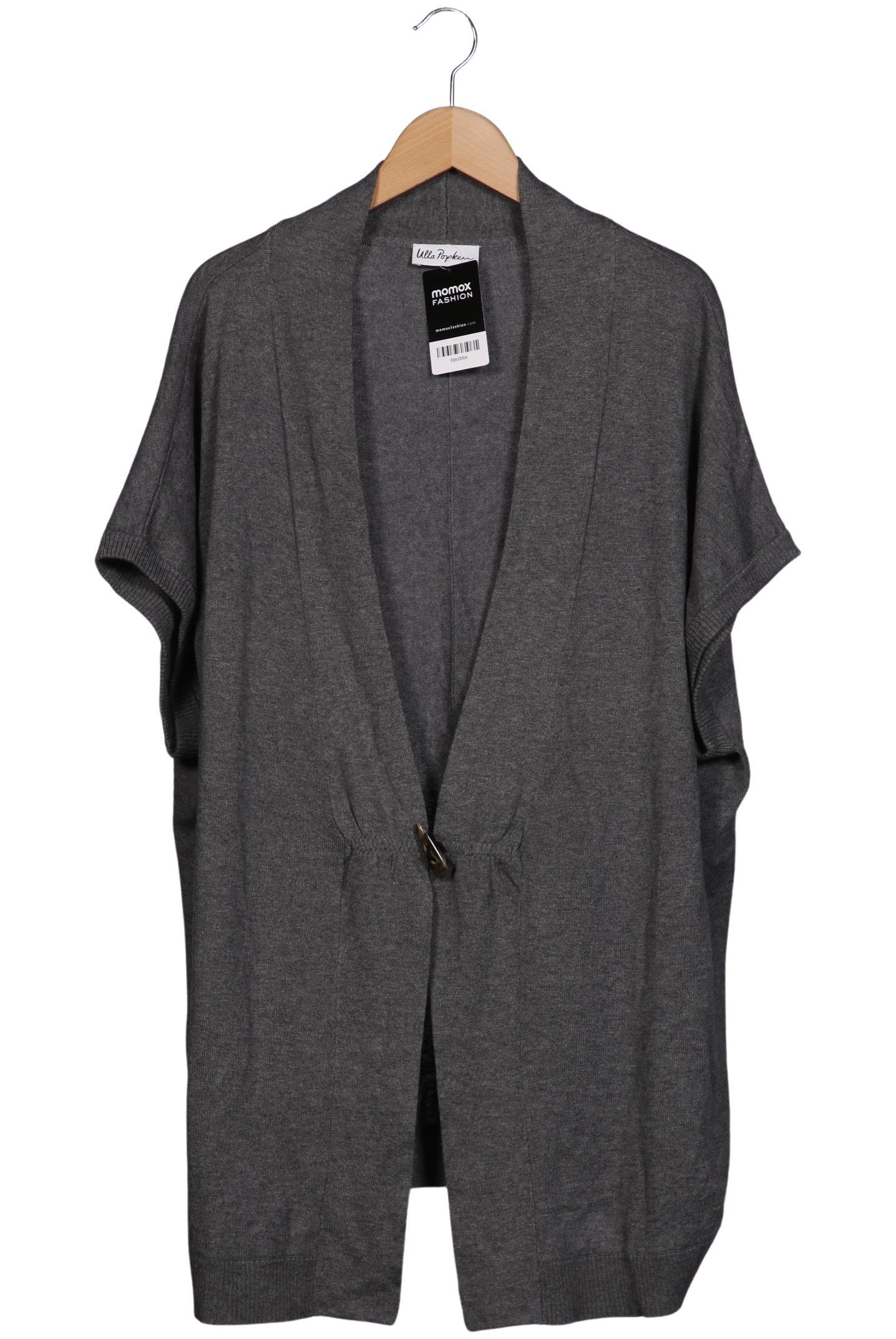 

Ulla Popken Damen Strickjacke, grau, Gr. 46