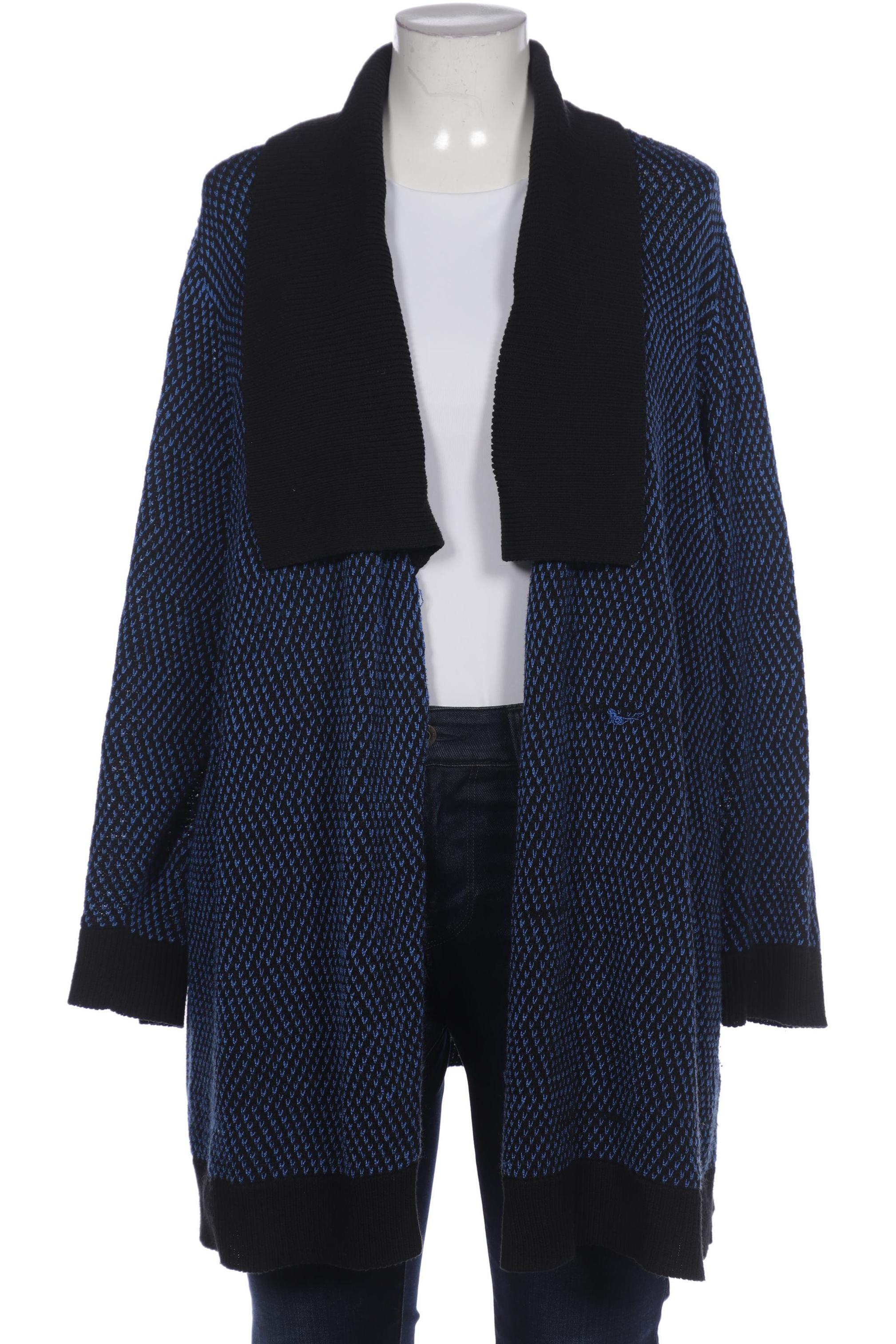 

Ulla Popken Damen Strickjacke, blau, Gr. 50