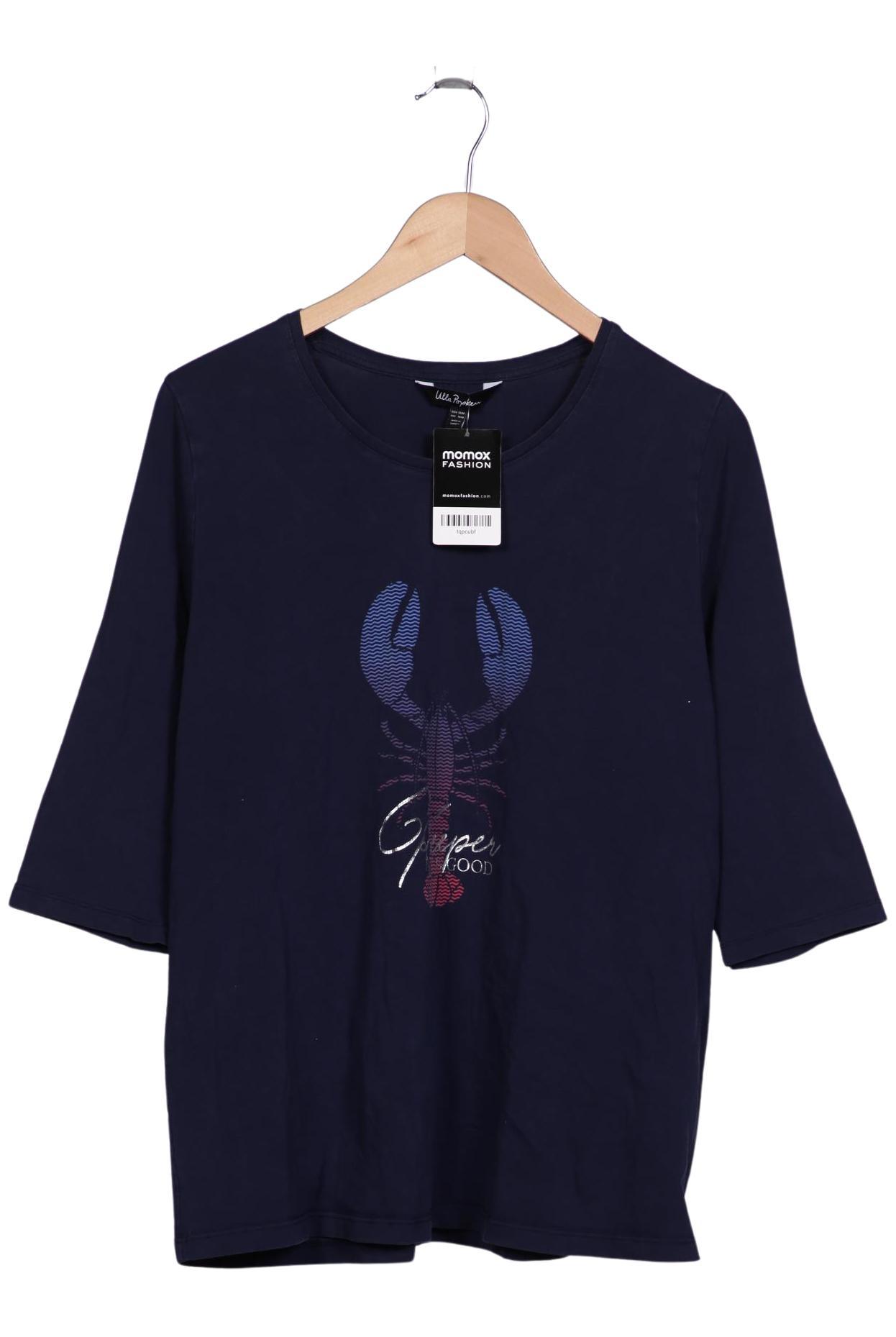 

Ulla Popken Damen Langarmshirt, marineblau, Gr. 46