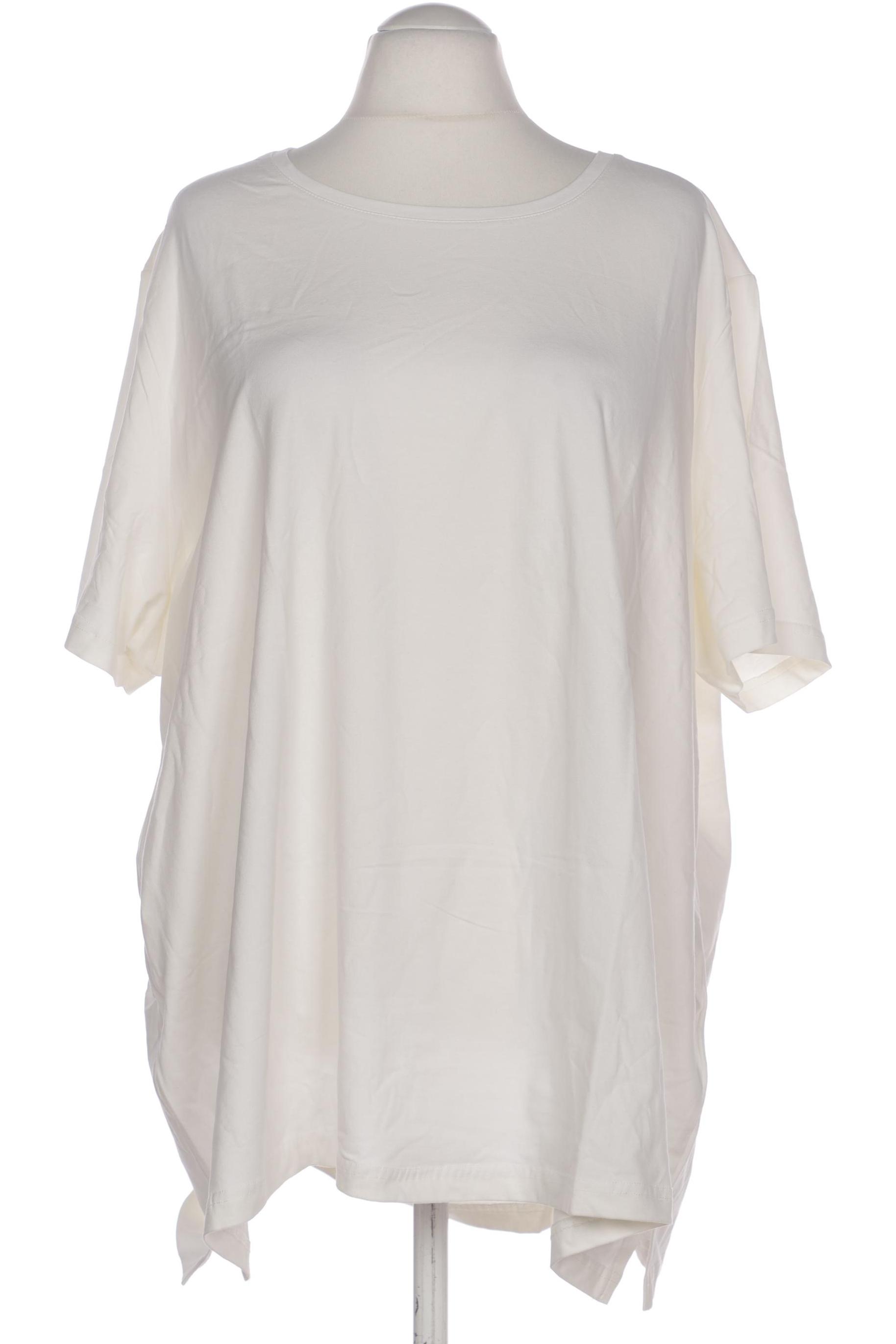 

Ulla Popken Damen T-Shirt, cremeweiß, Gr. 58