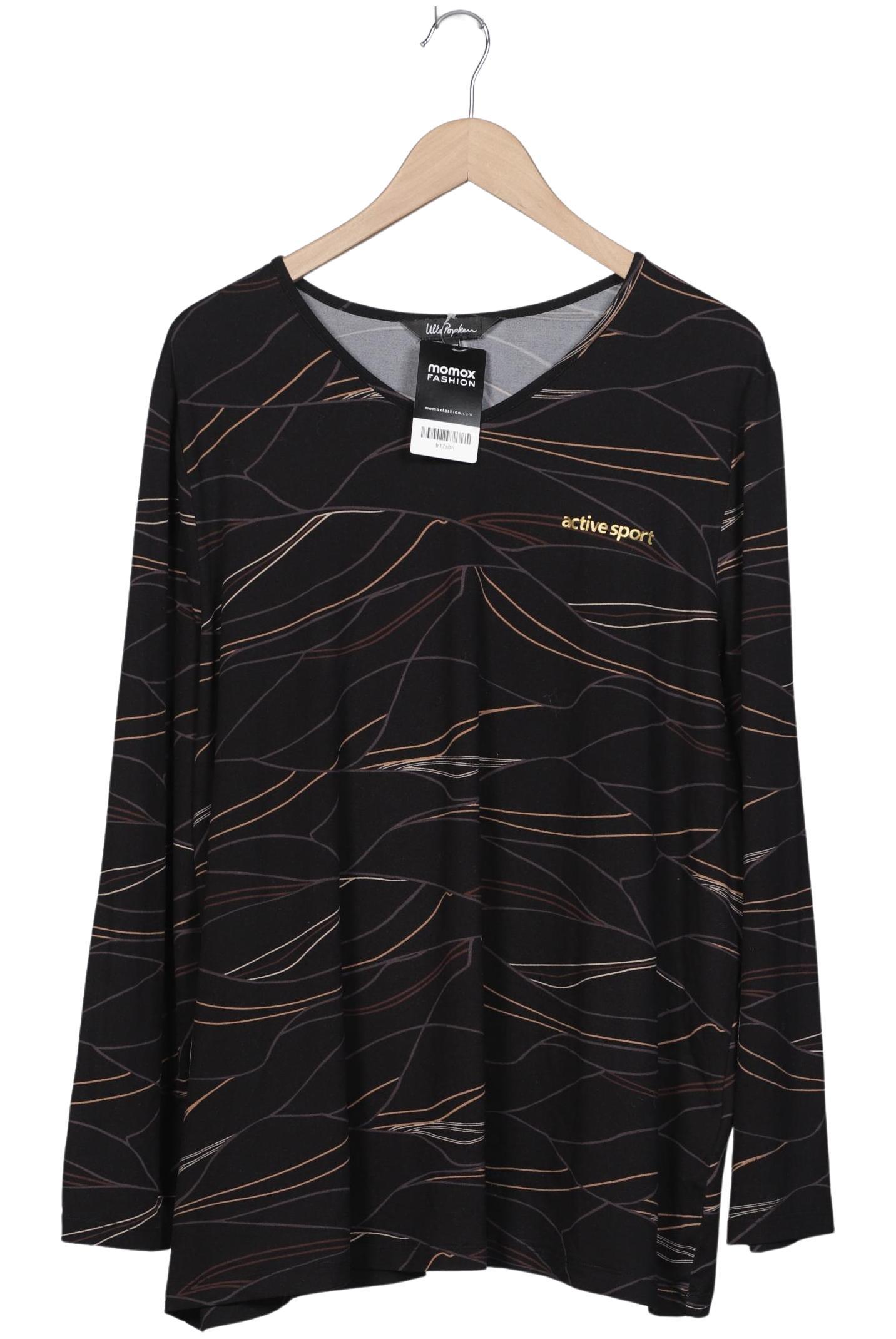 

Ulla Popken Damen Langarmshirt, schwarz, Gr. 50