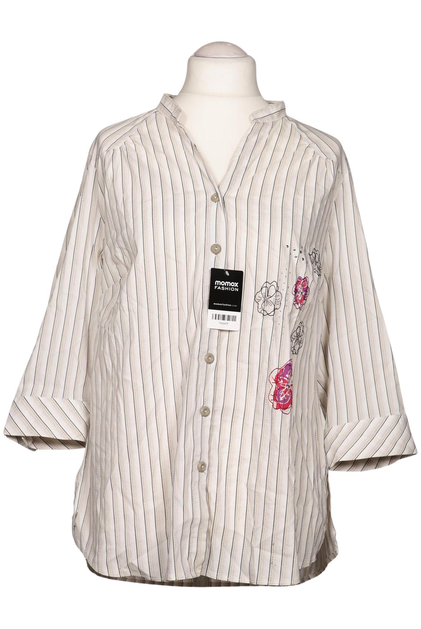 

Ulla Popken Damen Bluse, beige, Gr. 46