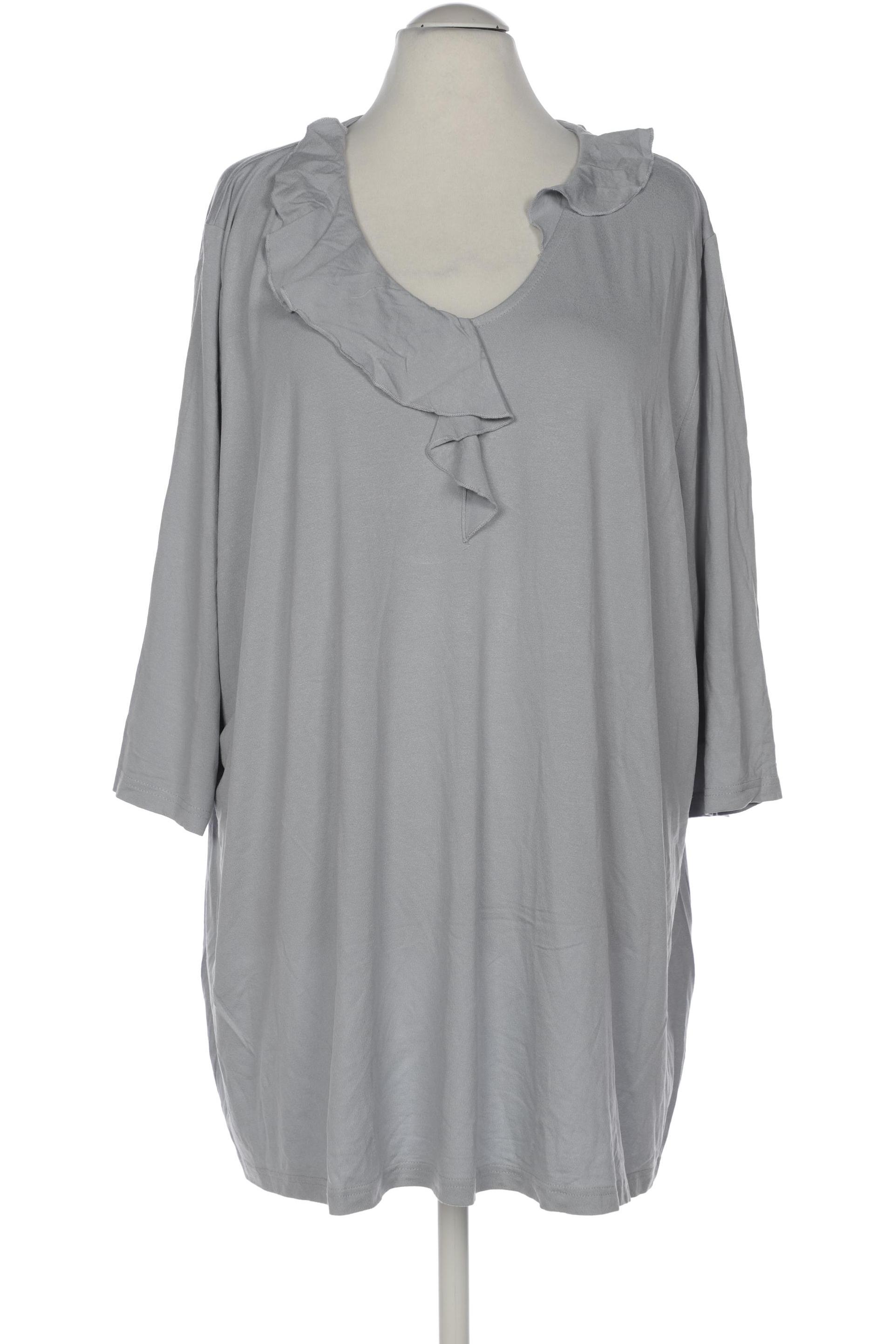 

Ulla Popken Damen Langarmshirt, hellblau, Gr. 58