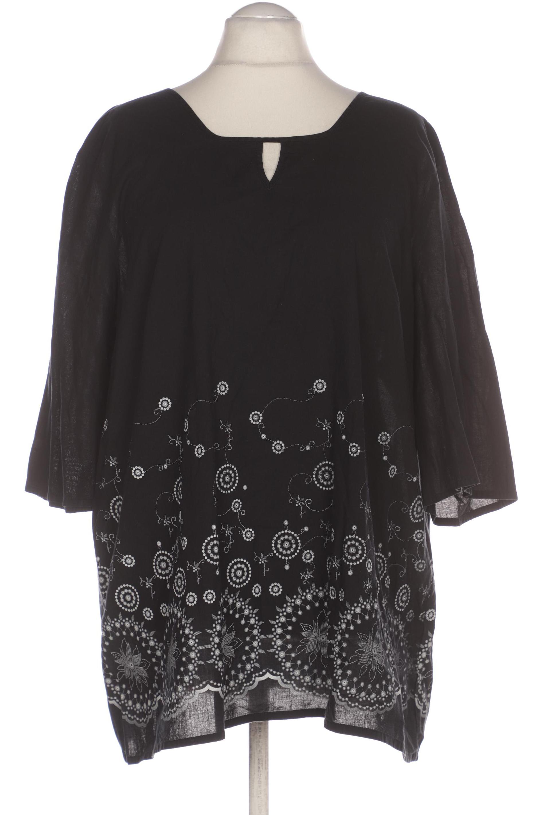 

Ulla Popken Damen Bluse, schwarz, Gr. 52