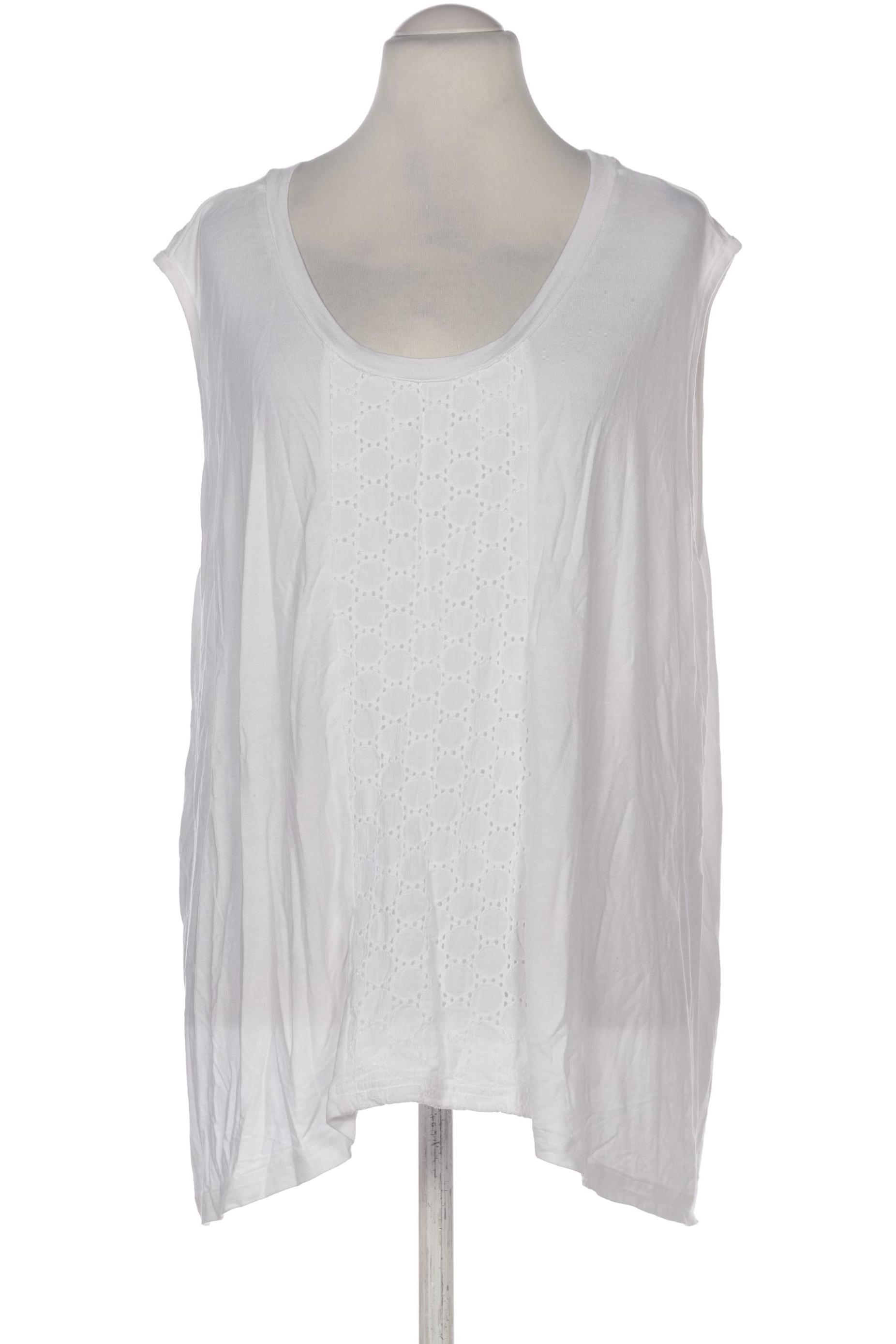 

Ulla Popken Damen Top, weiß, Gr. 52