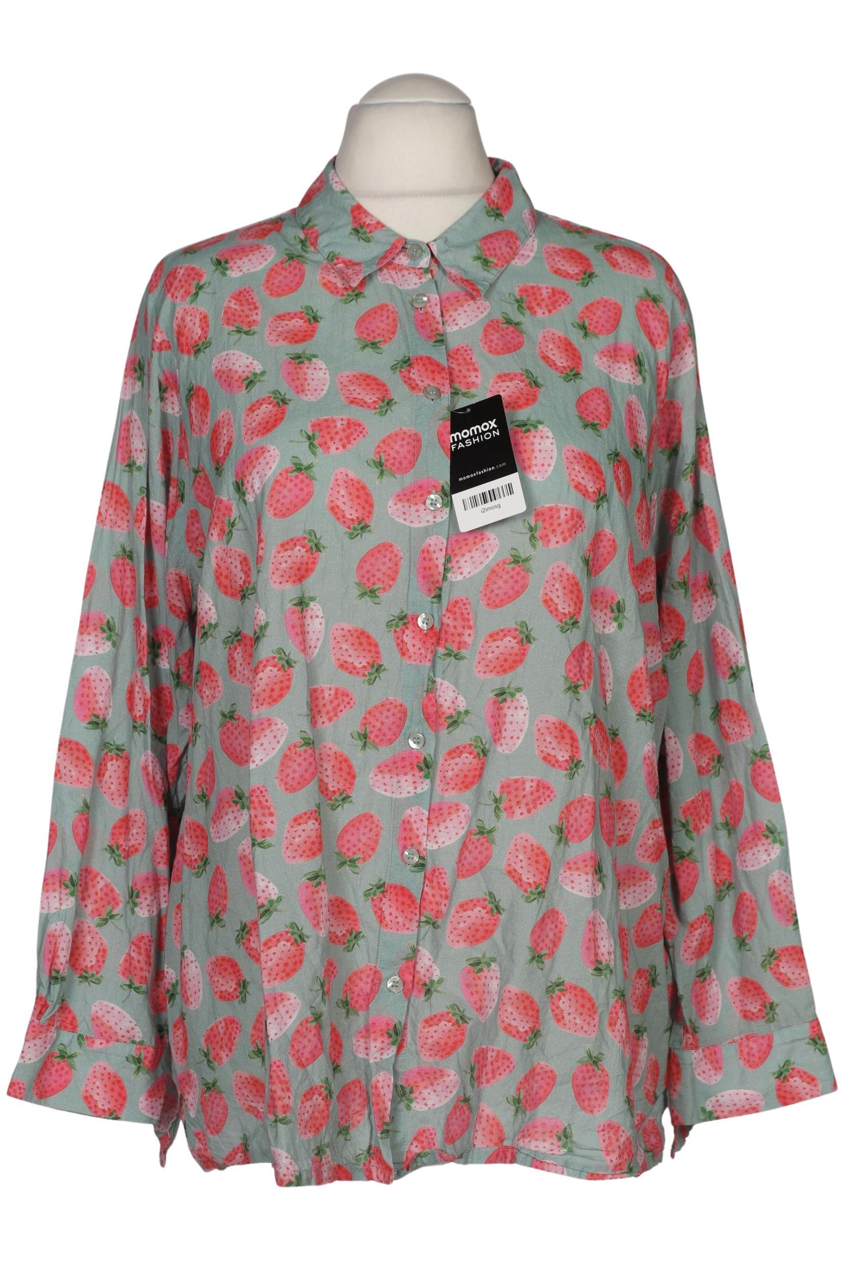 

Ulla Popken Damen Bluse, türkis, Gr. 54