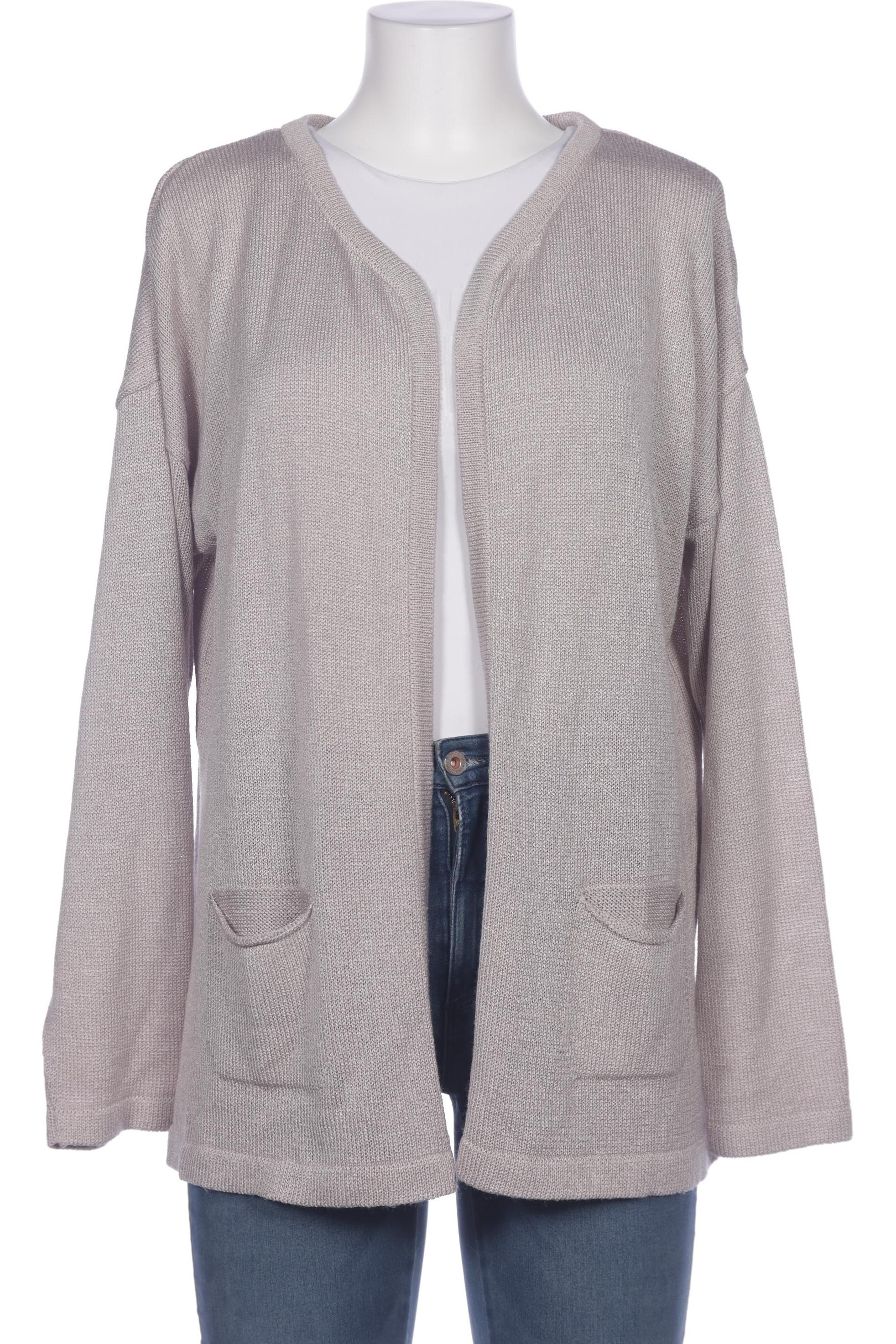 

Ulla Popken Damen Strickjacke, grau, Gr. 42