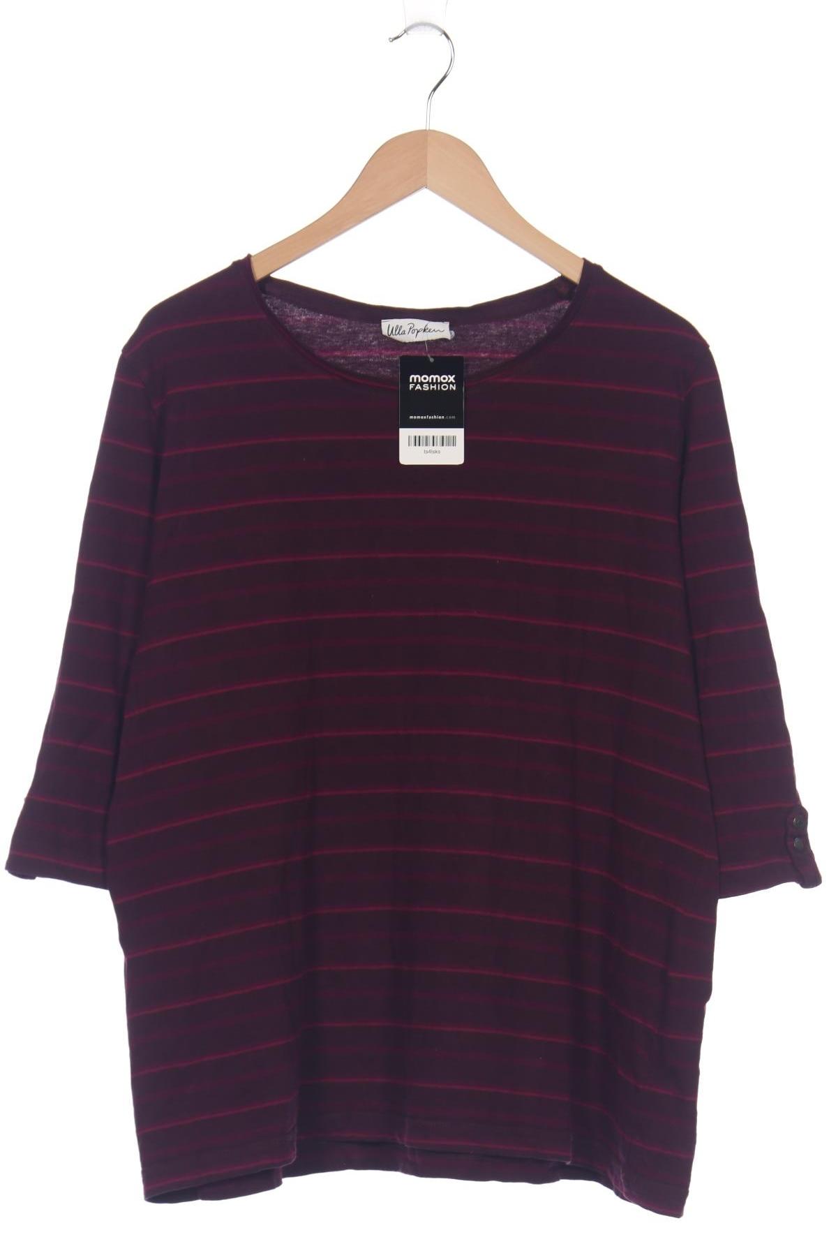 

Ulla Popken Damen Langarmshirt, bordeaux, Gr. 46