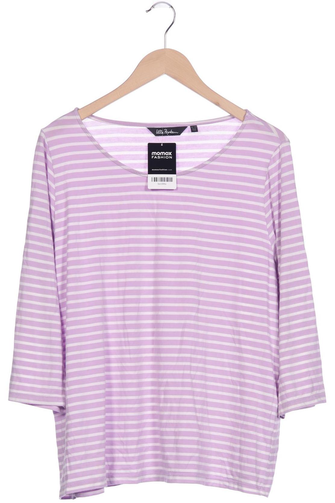 

Ulla Popken Damen Langarmshirt, flieder, Gr. 46