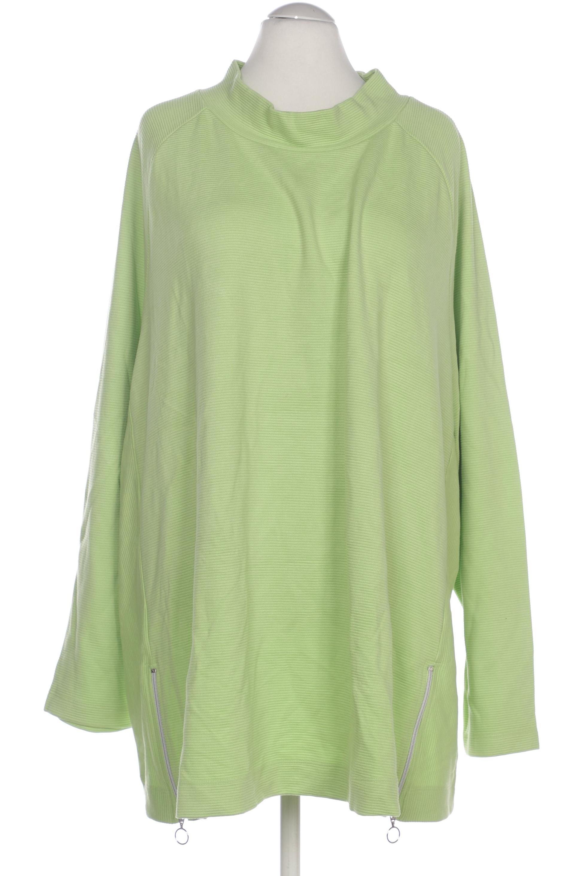 

Ulla Popken Damen Sweatshirt, hellgrün, Gr. 62