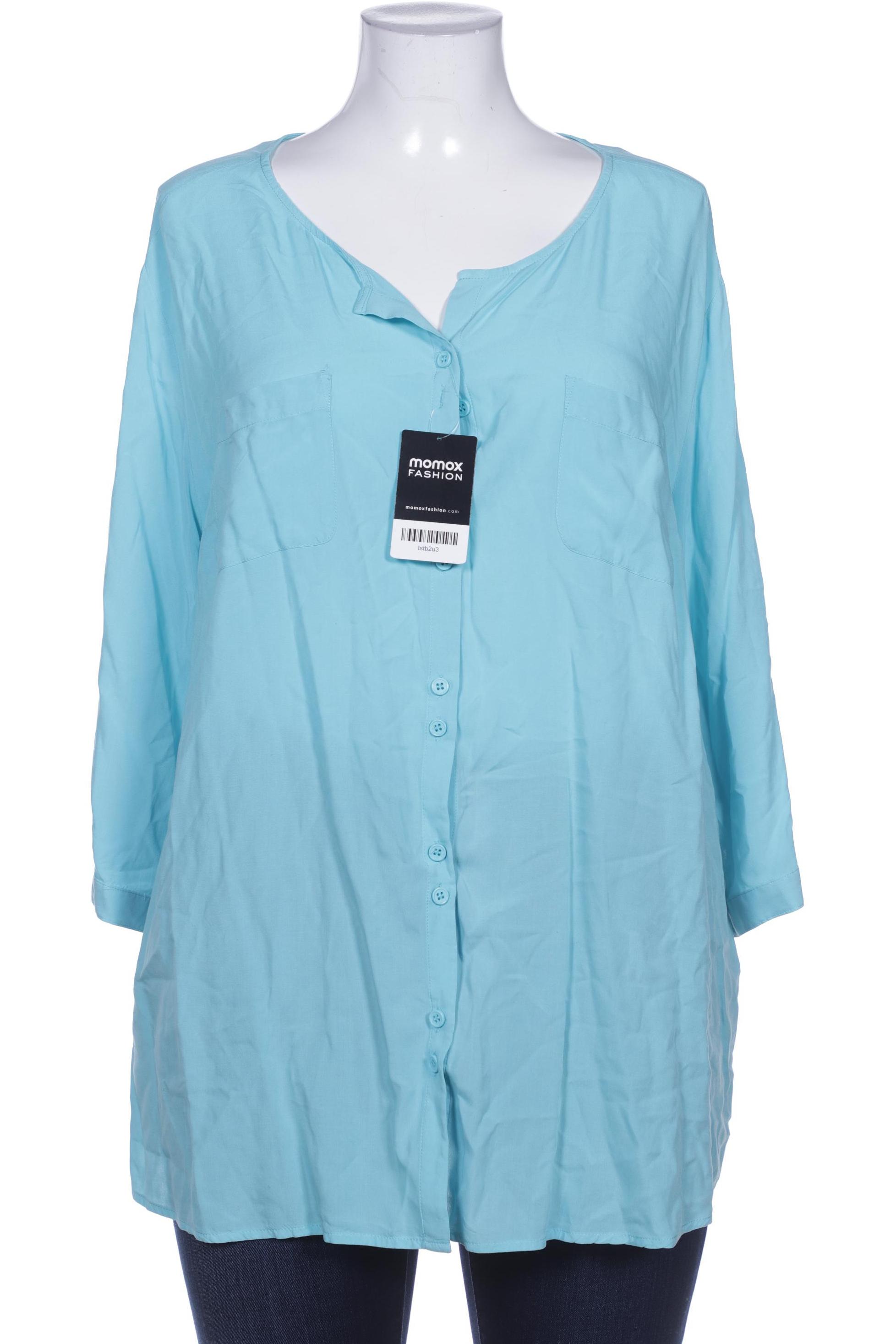 

Ulla Popken Damen Bluse, hellblau, Gr. 46