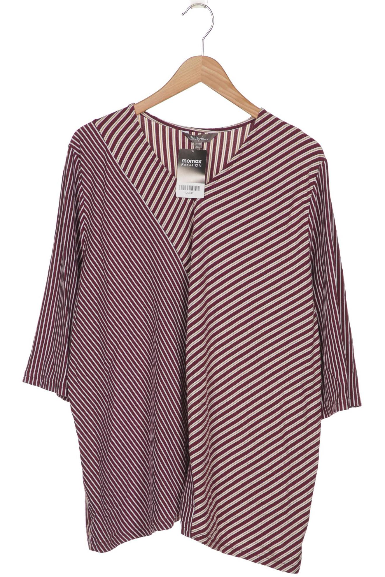 

Ulla Popken Damen Langarmshirt, bordeaux, Gr. 54