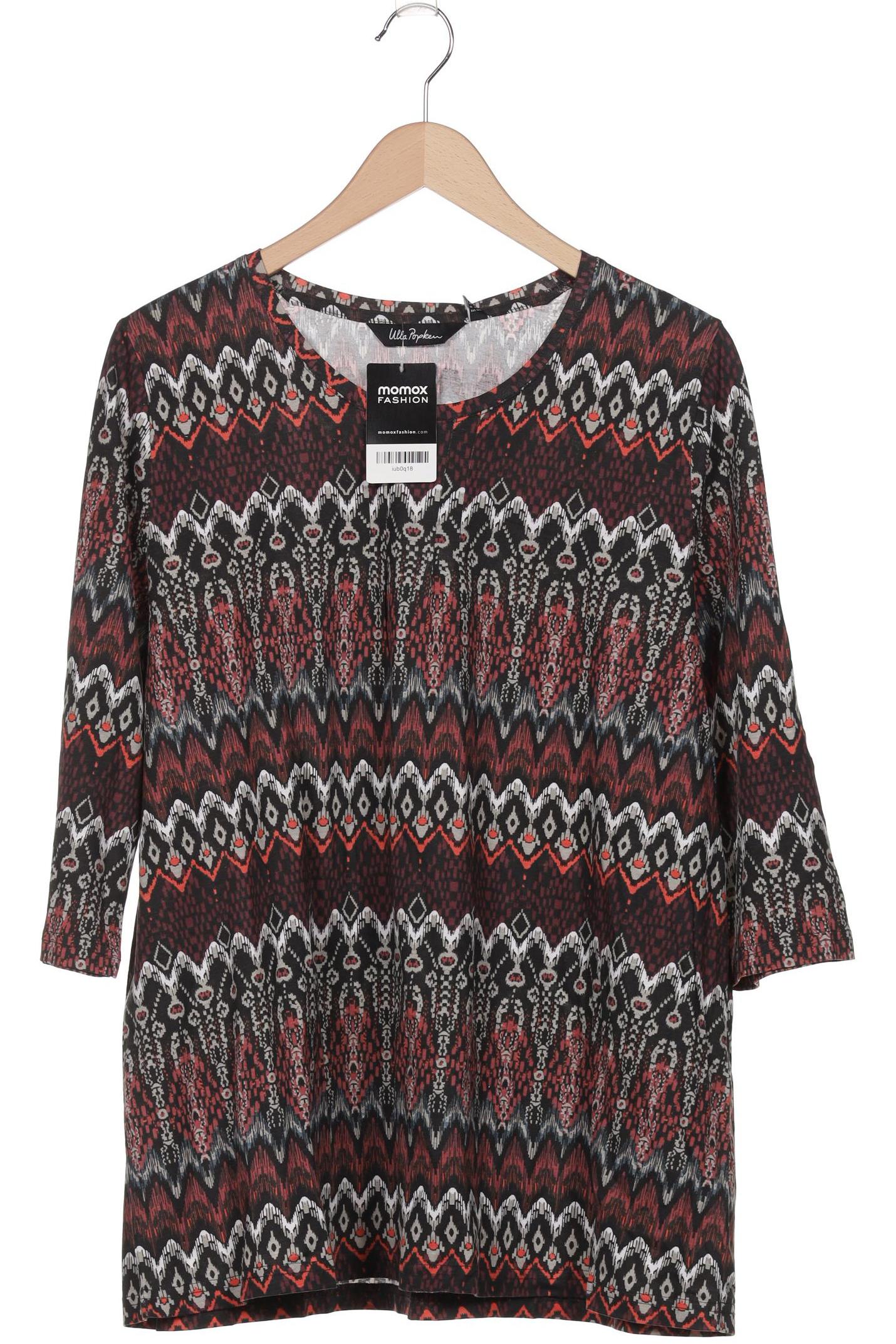 

Ulla Popken Damen Langarmshirt, mehrfarbig, Gr. 46