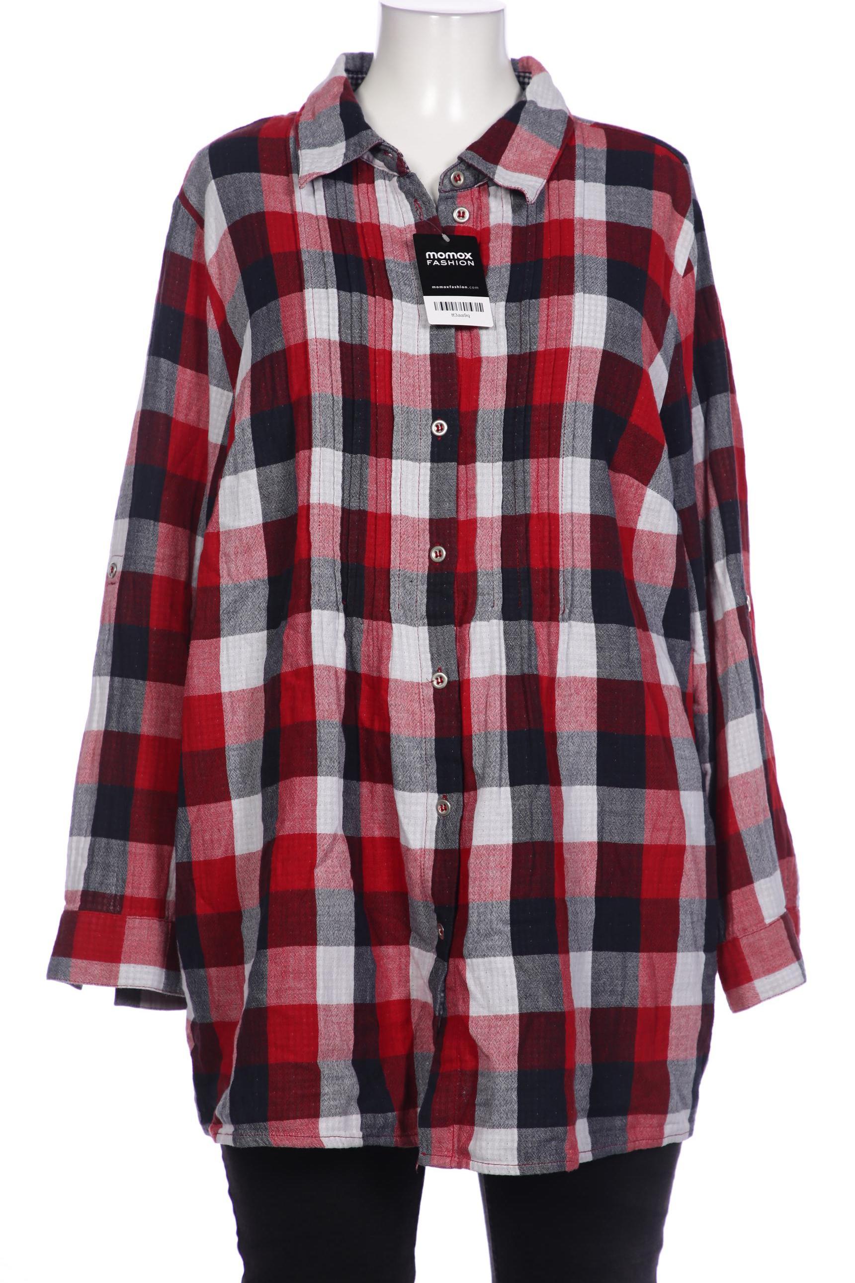

Ulla Popken Damen Bluse, rot, Gr. 48