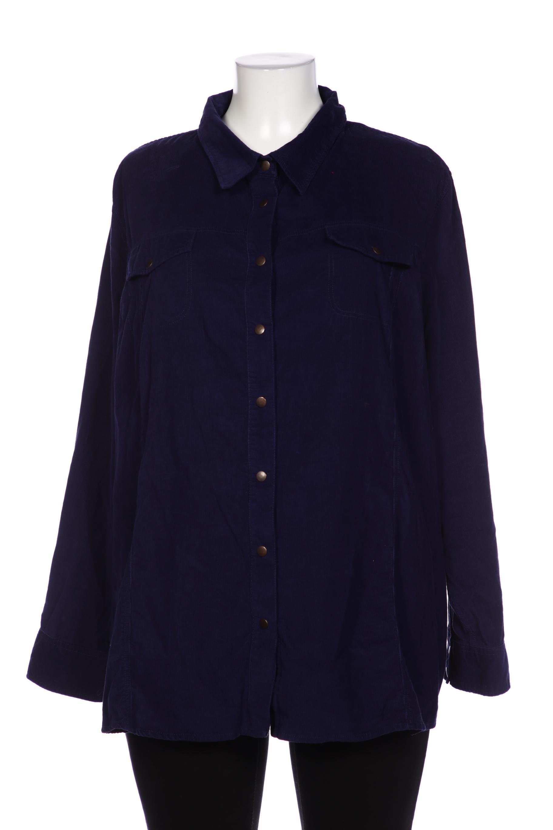 

Ulla Popken Damen Bluse, marineblau, Gr. 50