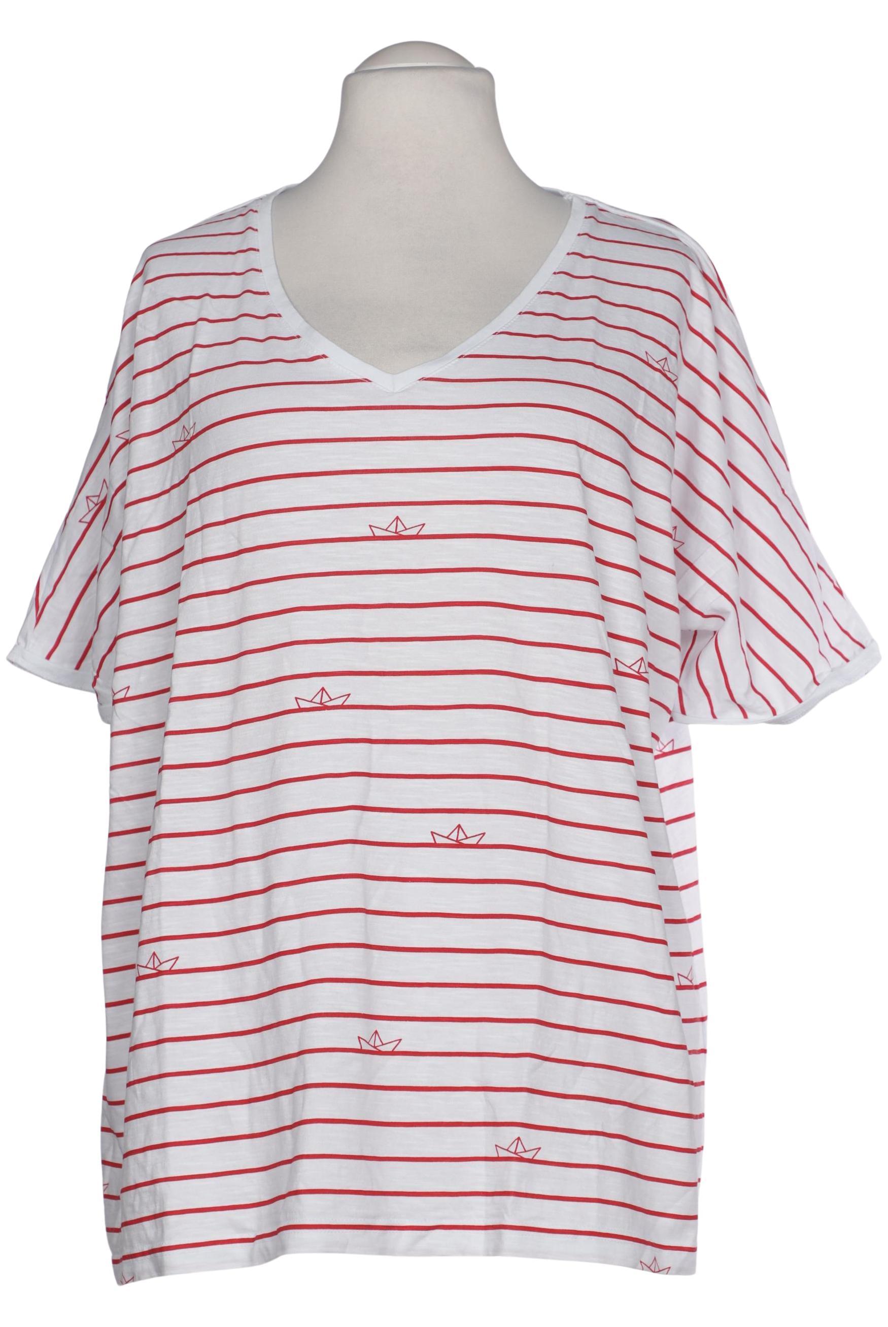 

Ulla Popken Damen T-Shirt, weiß, Gr. 52