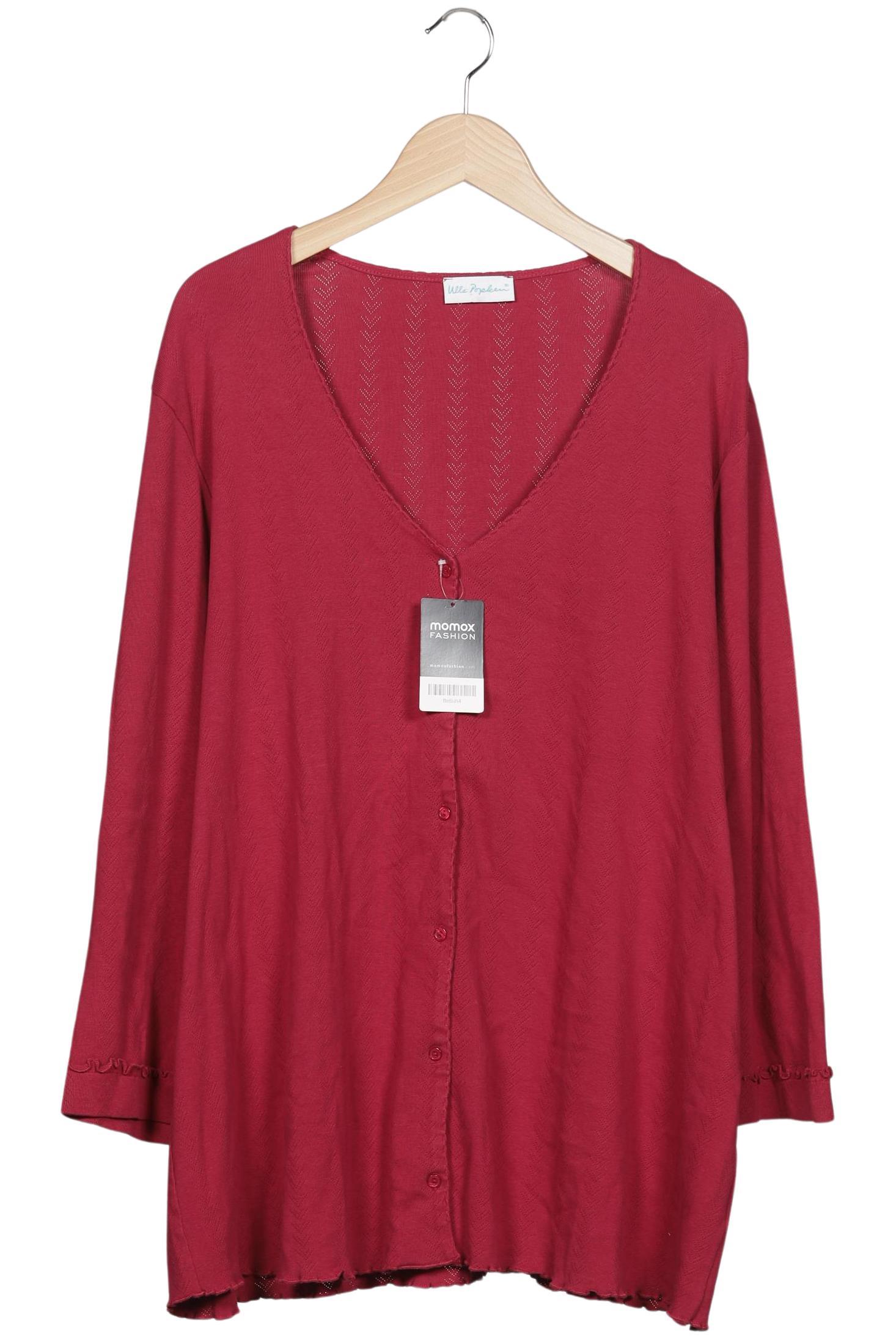 

Ulla Popken Damen Strickjacke, rot, Gr. 54