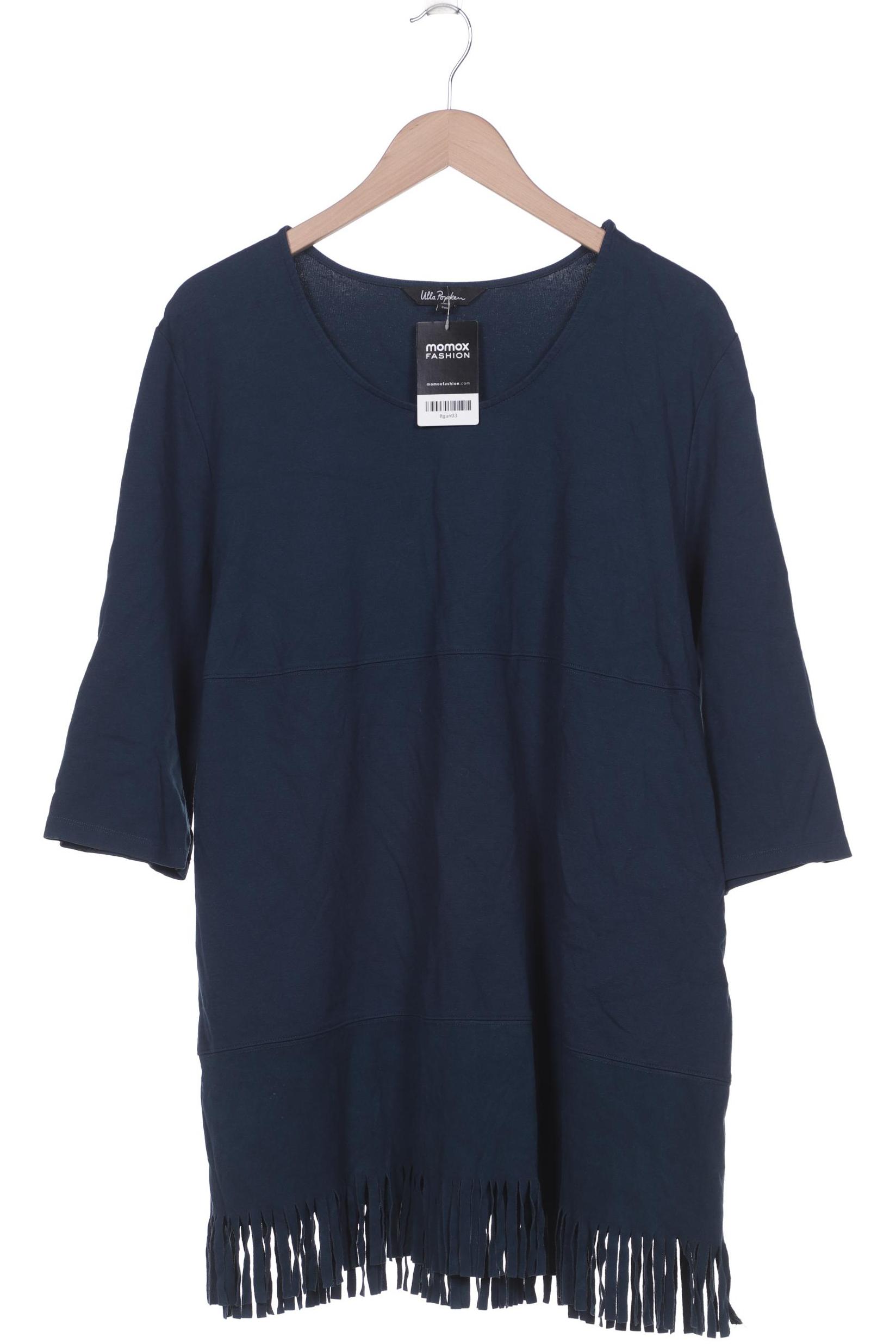 

Ulla Popken Damen Langarmshirt, blau