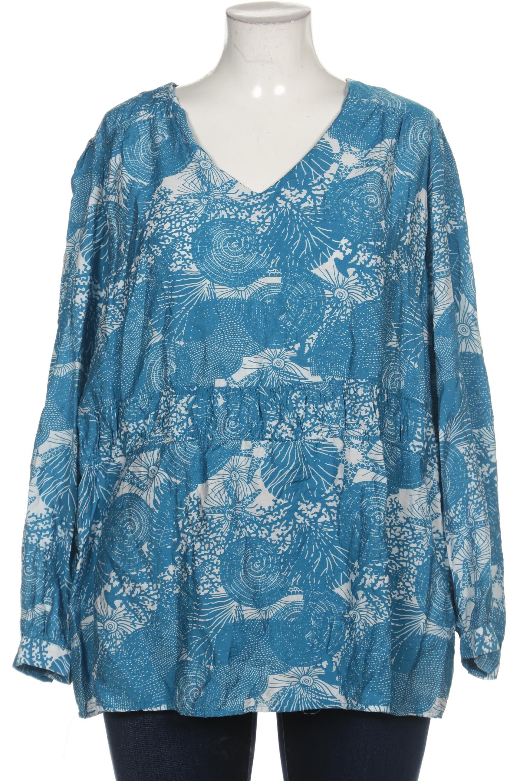 

Ulla Popken Damen Bluse, blau, Gr. 50
