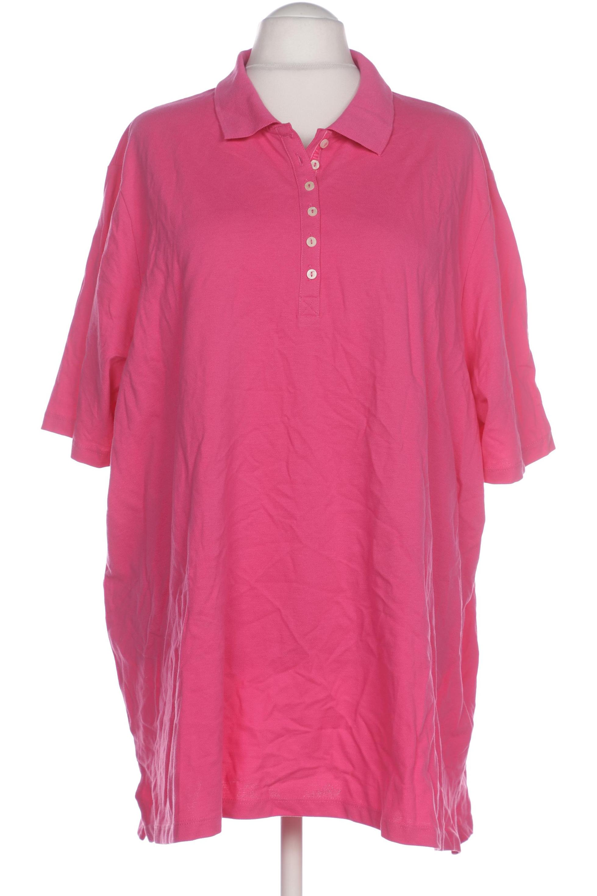 

Ulla Popken Damen Poloshirt, pink, Gr. 54