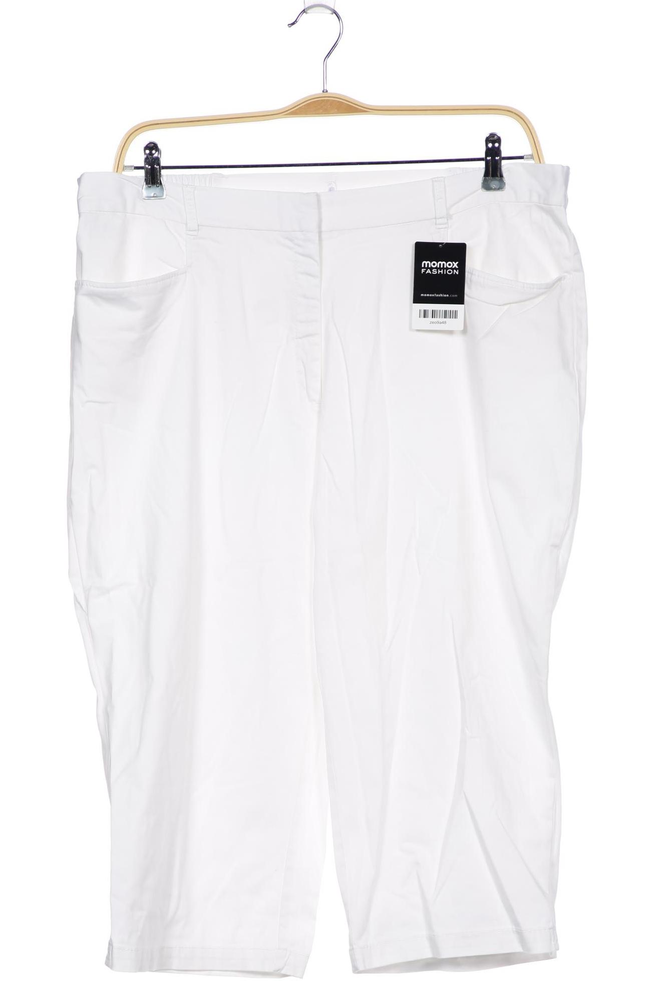 

Ulla Popken Damen Stoffhose, weiß, Gr. 48
