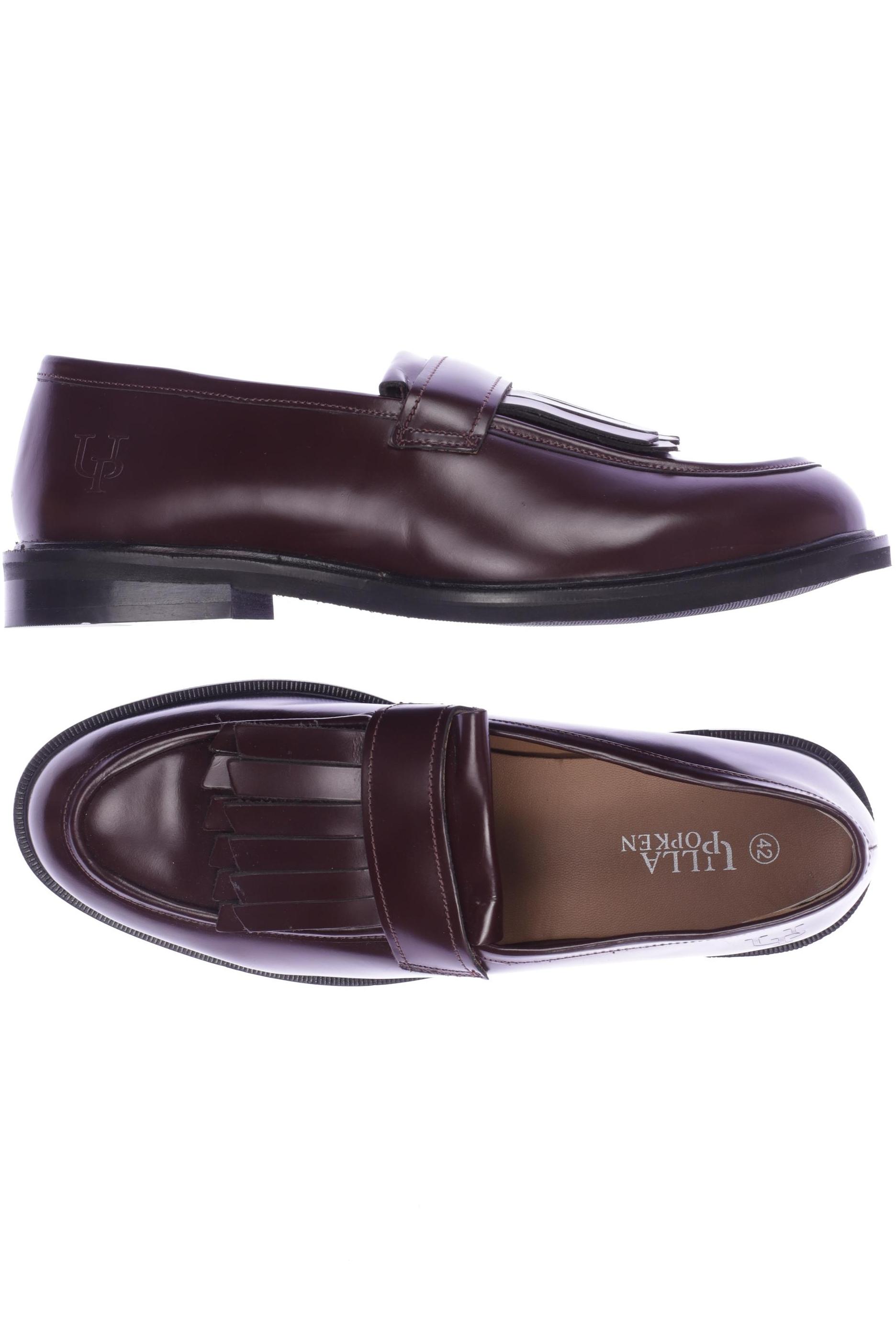 

Ulla Popken Damen Halbschuh, bordeaux, Gr. 42