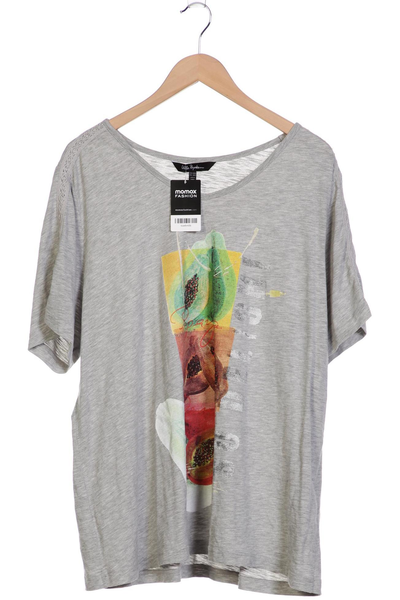 

Ulla Popken Damen T-Shirt, grau, Gr. 50