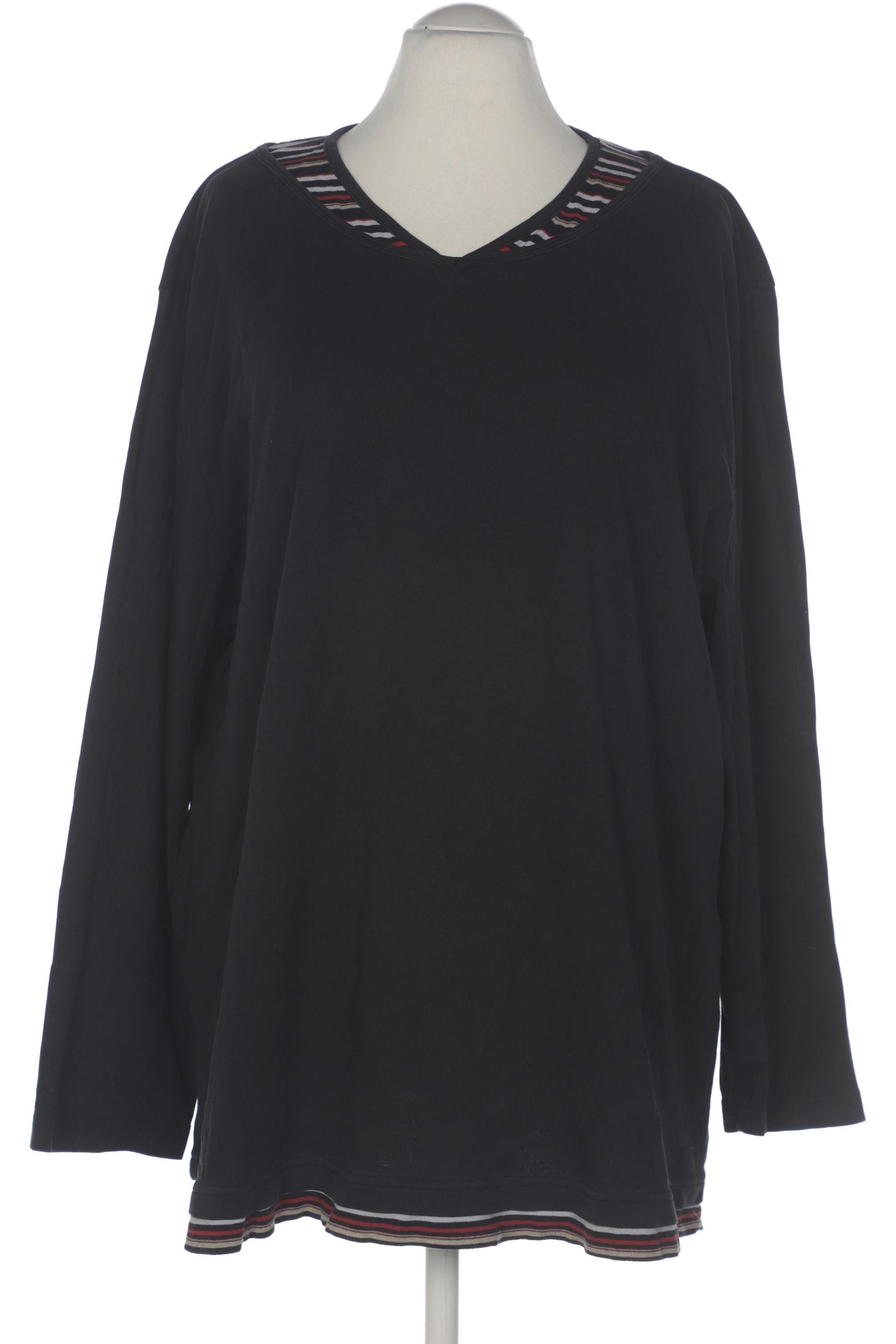 

Ulla Popken Damen Langarmshirt, schwarz, Gr. 58
