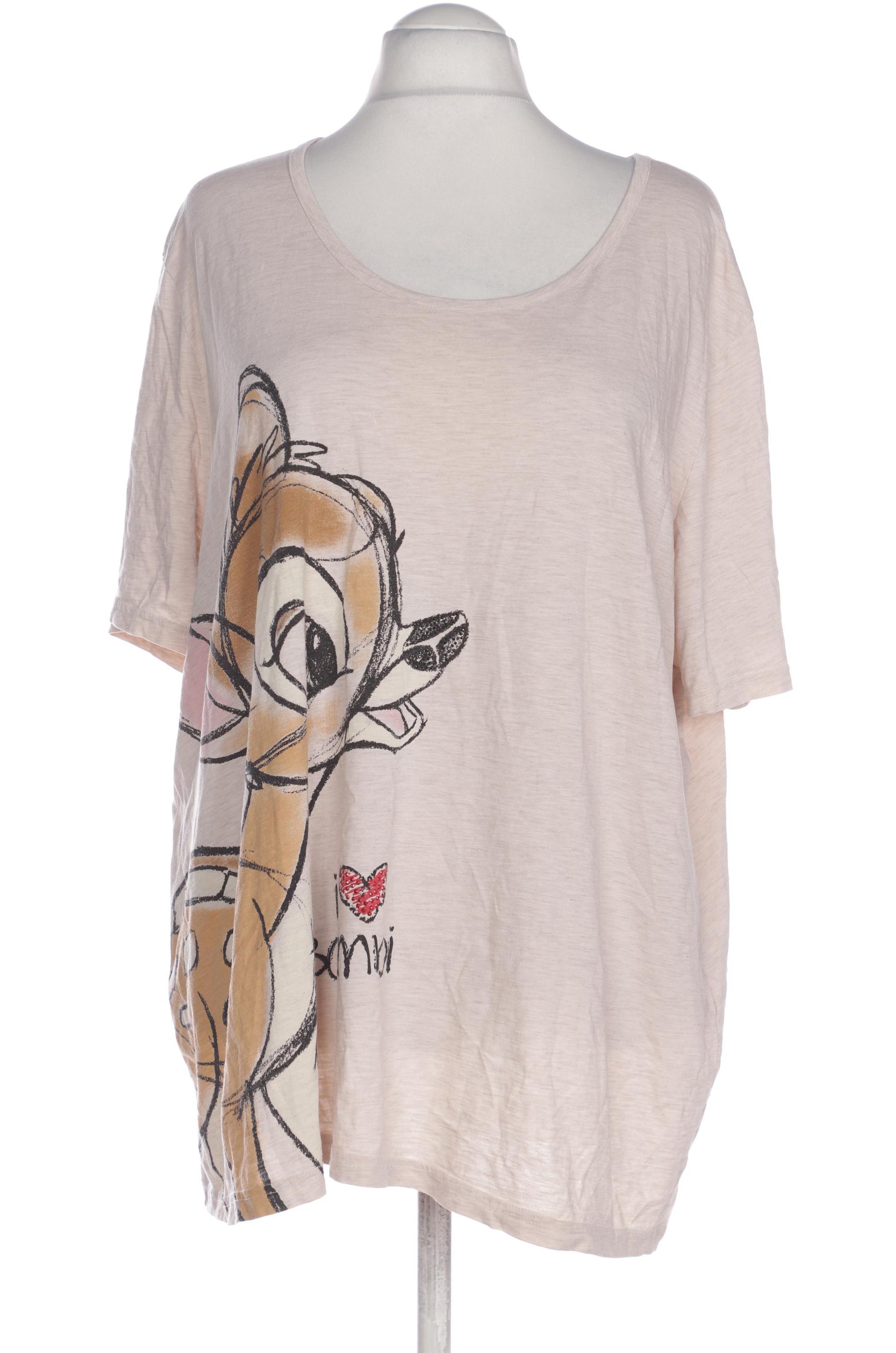 

Ulla Popken Damen T-Shirt, beige, Gr. 54