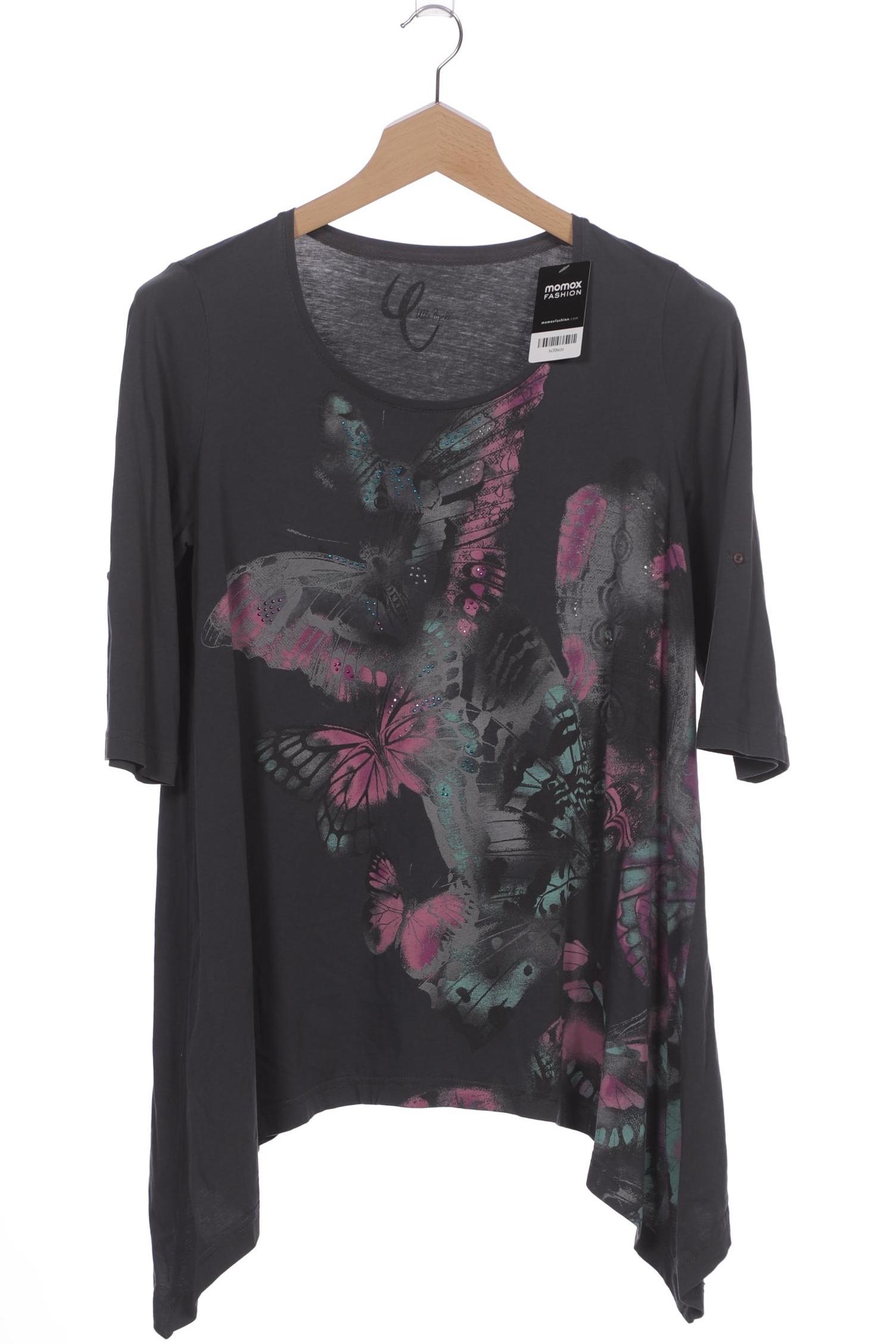 

Ulla Popken Damen T-Shirt, grau, Gr. 48