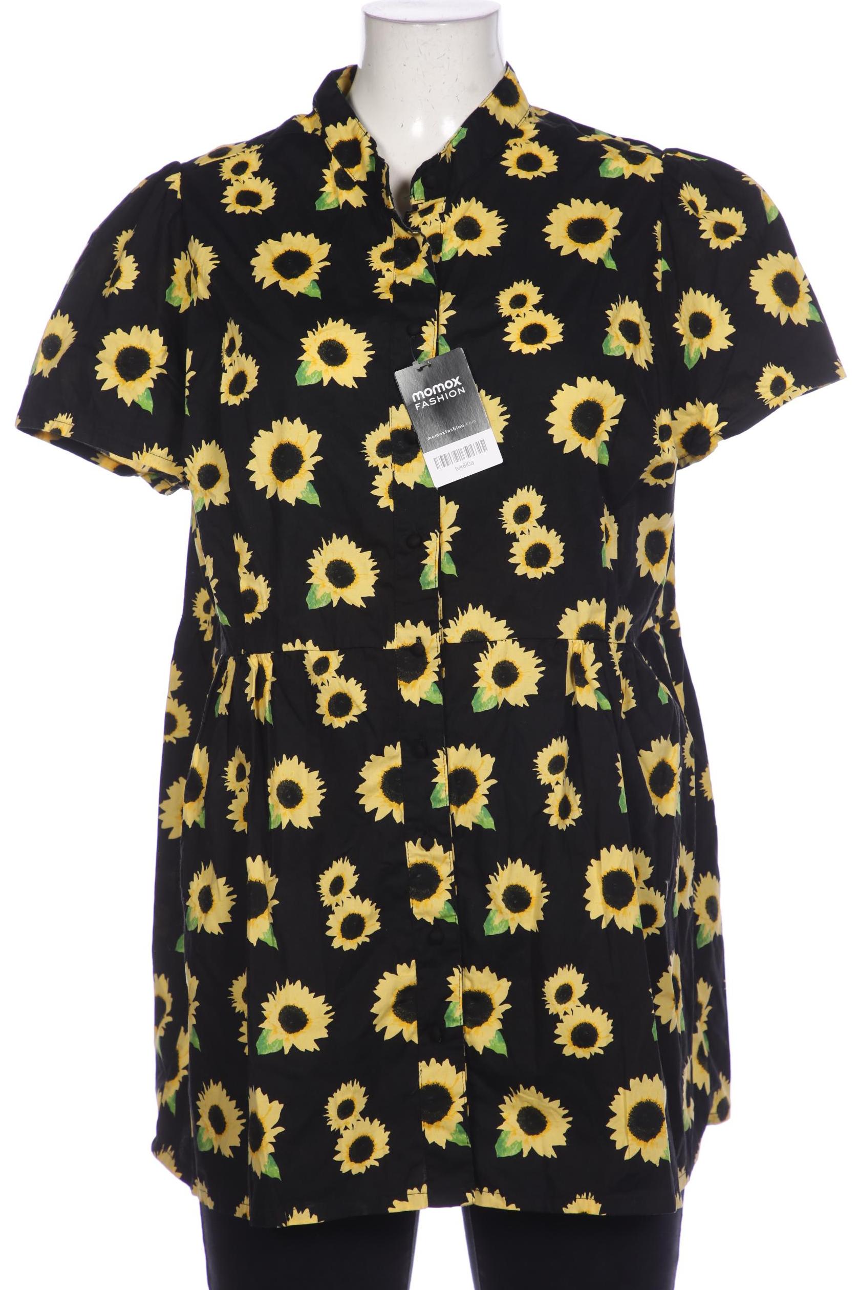 

Ulla Popken Damen Bluse, schwarz, Gr. 42