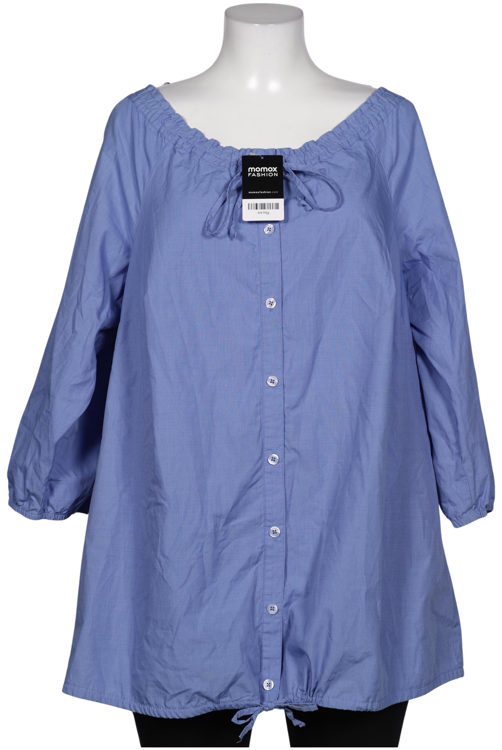 

Ulla Popken Damen Bluse, blau, Gr. 50
