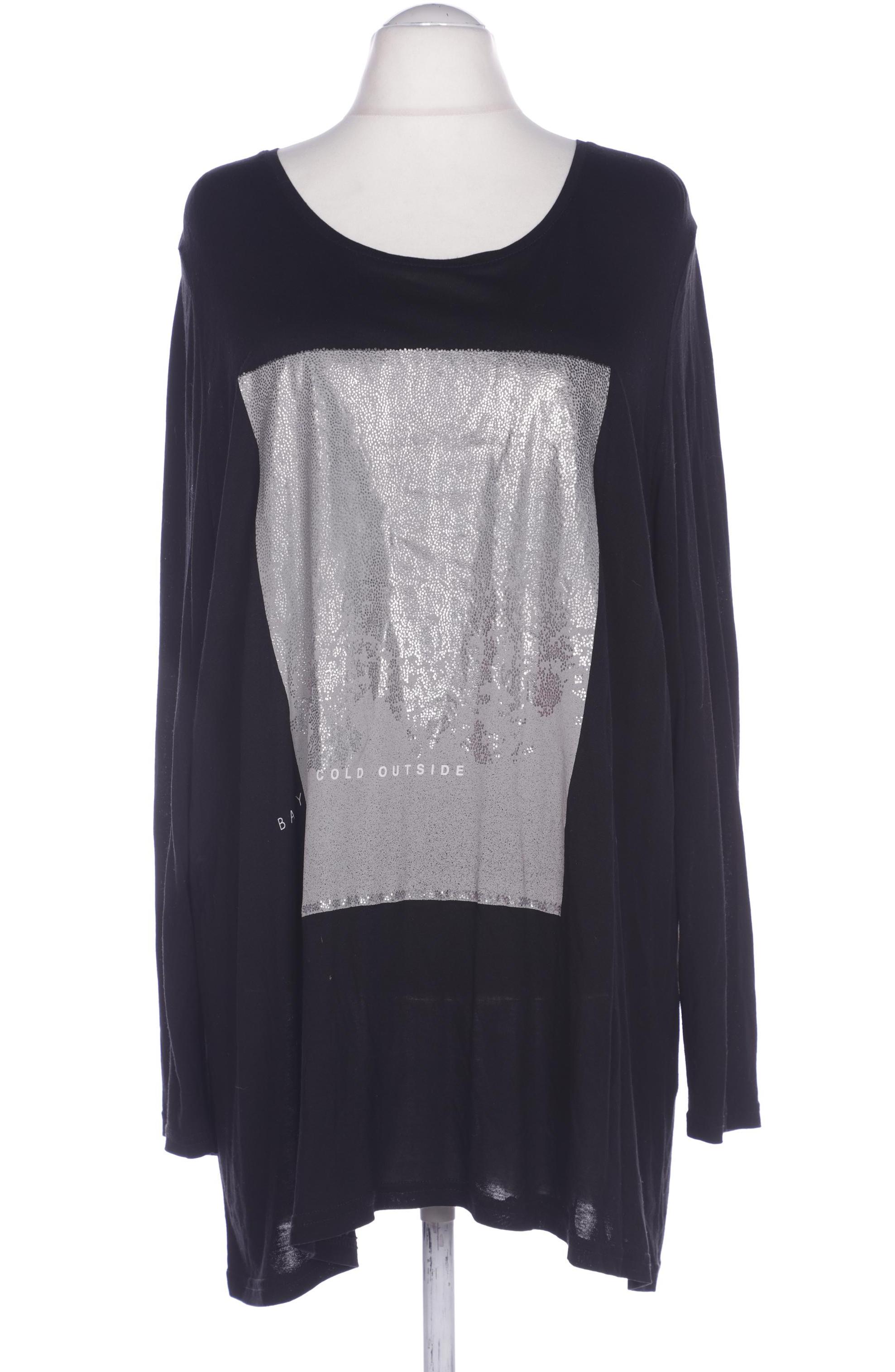 

Ulla Popken Damen Langarmshirt, schwarz