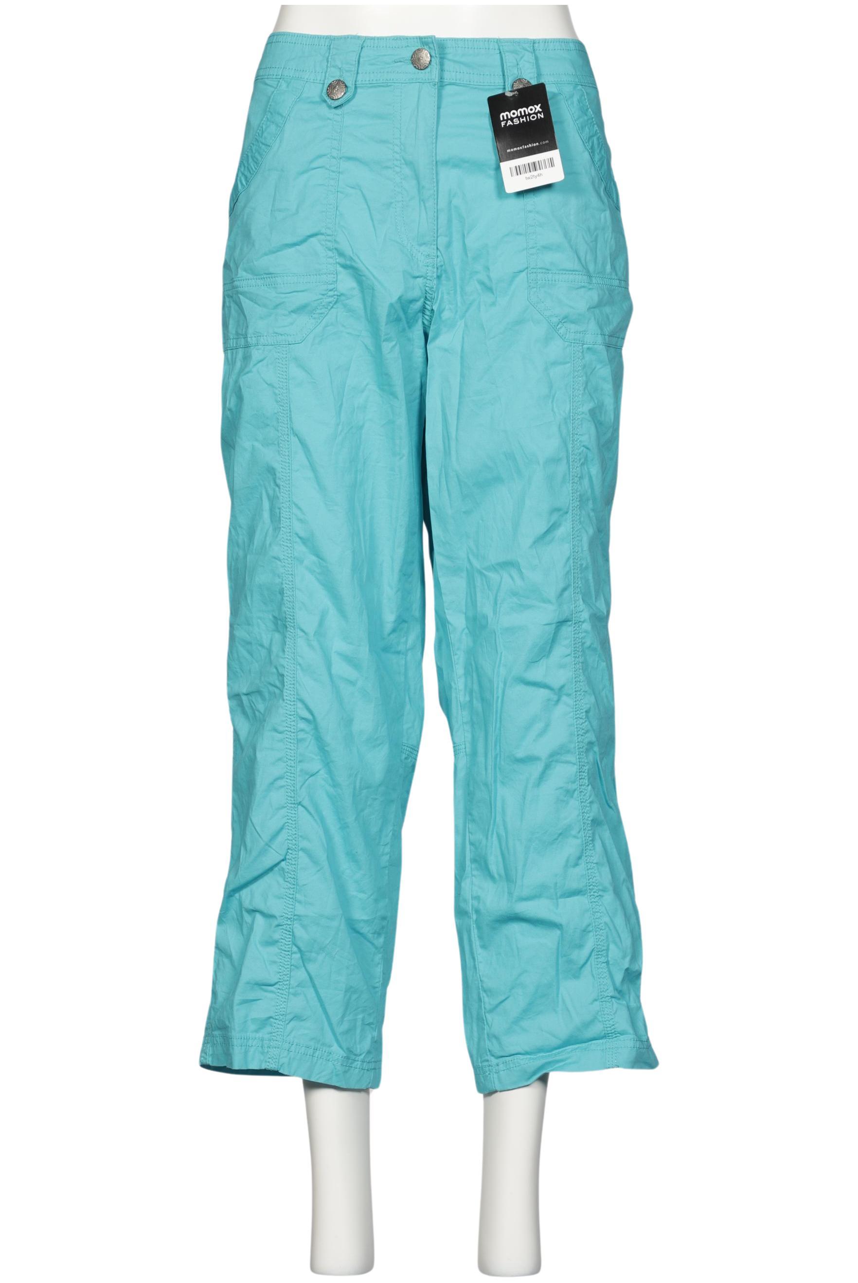 

Ulla Popken Damen Stoffhose, türkis, Gr. 42