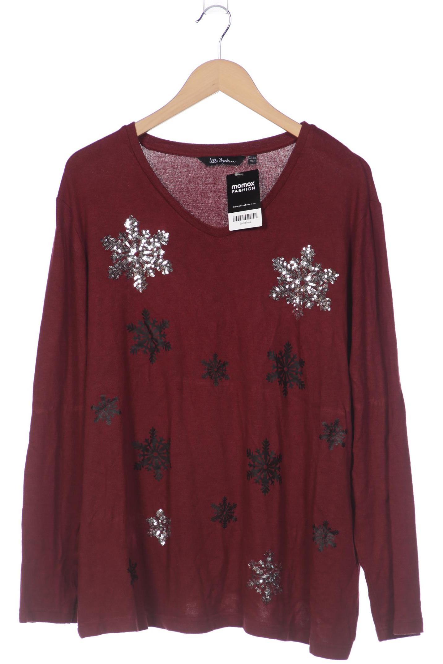 

Ulla Popken Damen Pullover, bordeaux